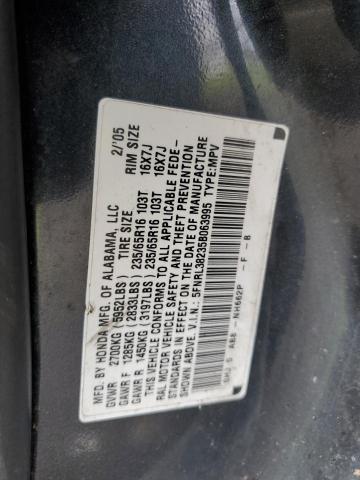 Photo 12 VIN: 5FNRL38235B063995 - HONDA ODYSSEY LX 