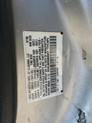 Photo 11 VIN: 5FNRL38239B009277 - HONDA ODYSSEY LX 