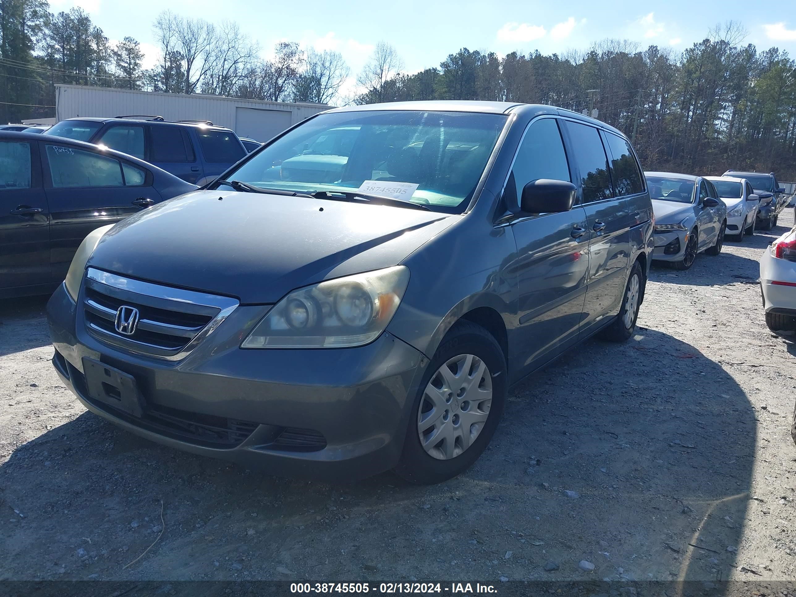 Photo 1 VIN: 5FNRL38247B071235 - HONDA ODYSSEY 