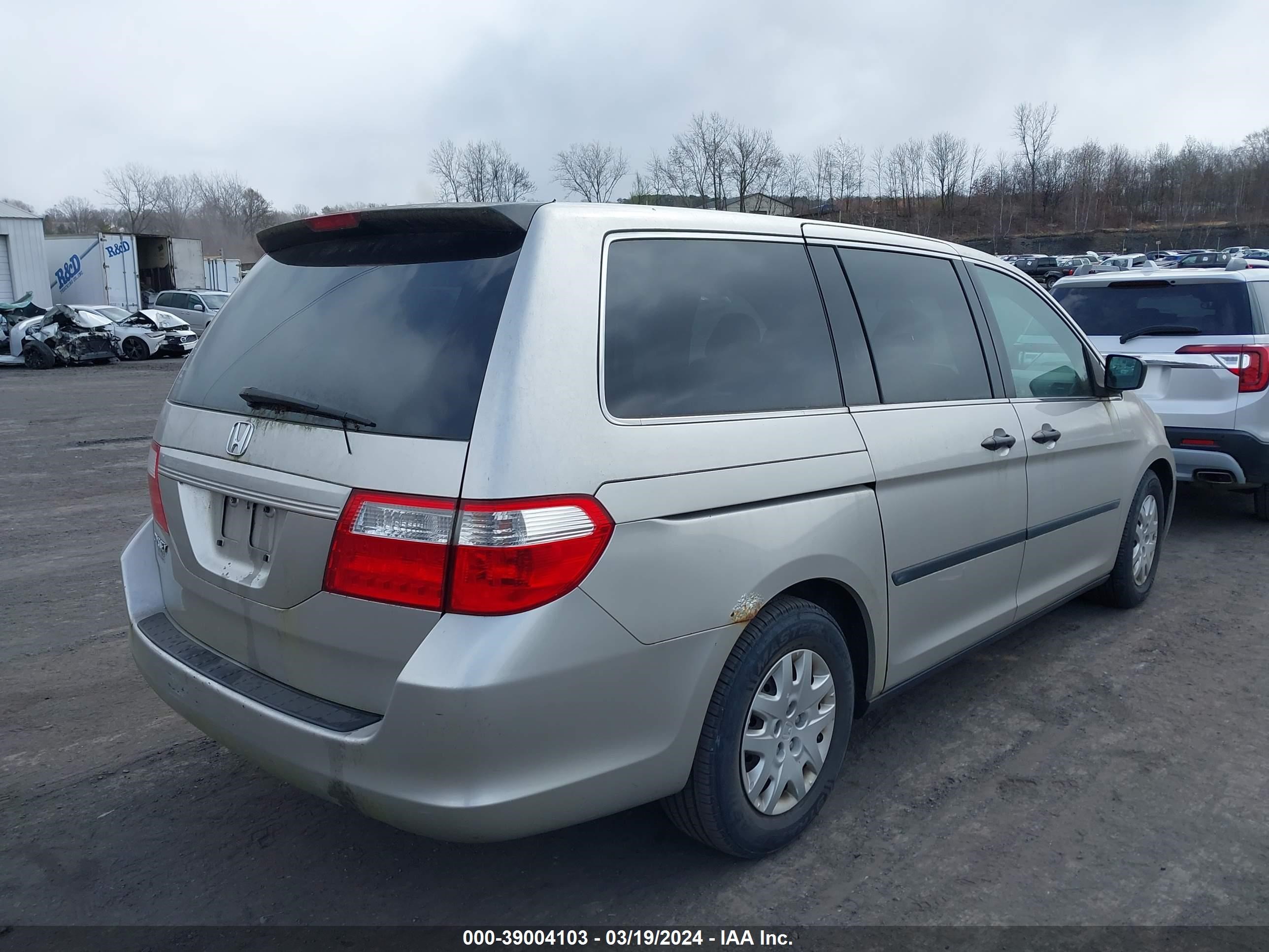 Photo 3 VIN: 5FNRL38247B113905 - HONDA ODYSSEY 