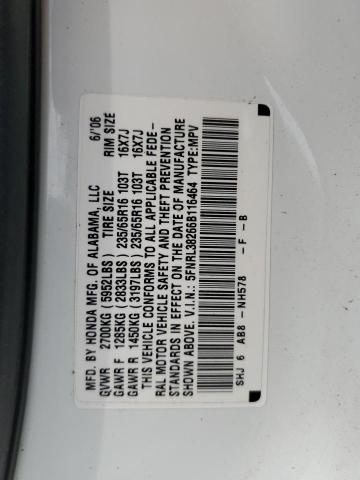 Photo 12 VIN: 5FNRL38266B116464 - HONDA ODYSSEY LX 