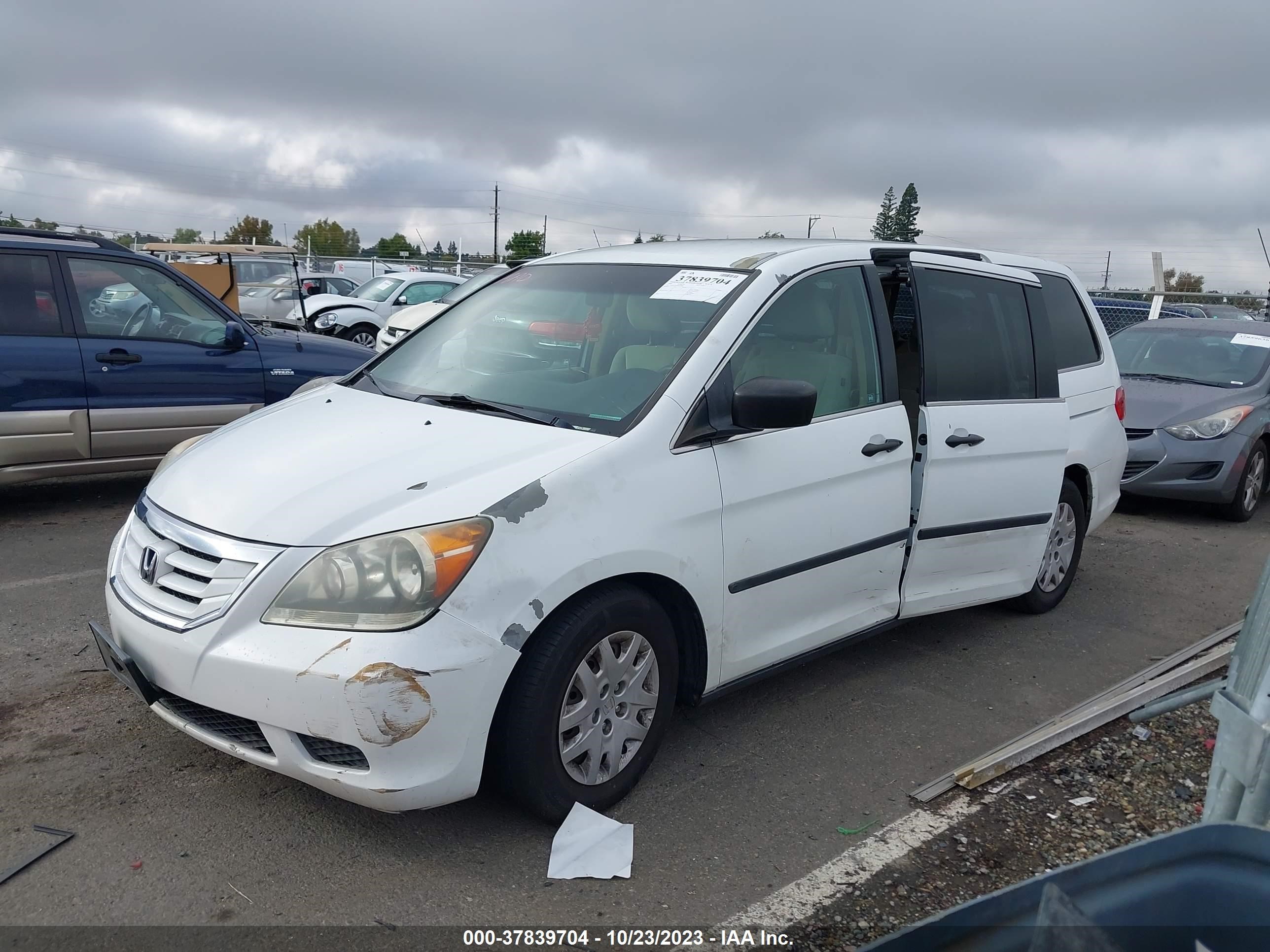 Photo 1 VIN: 5FNRL38278B096986 - HONDA ODYSSEY 