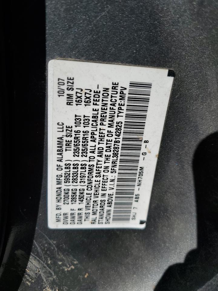 Photo 12 VIN: 5FNRL38287B142825 - HONDA ODYSSEY 