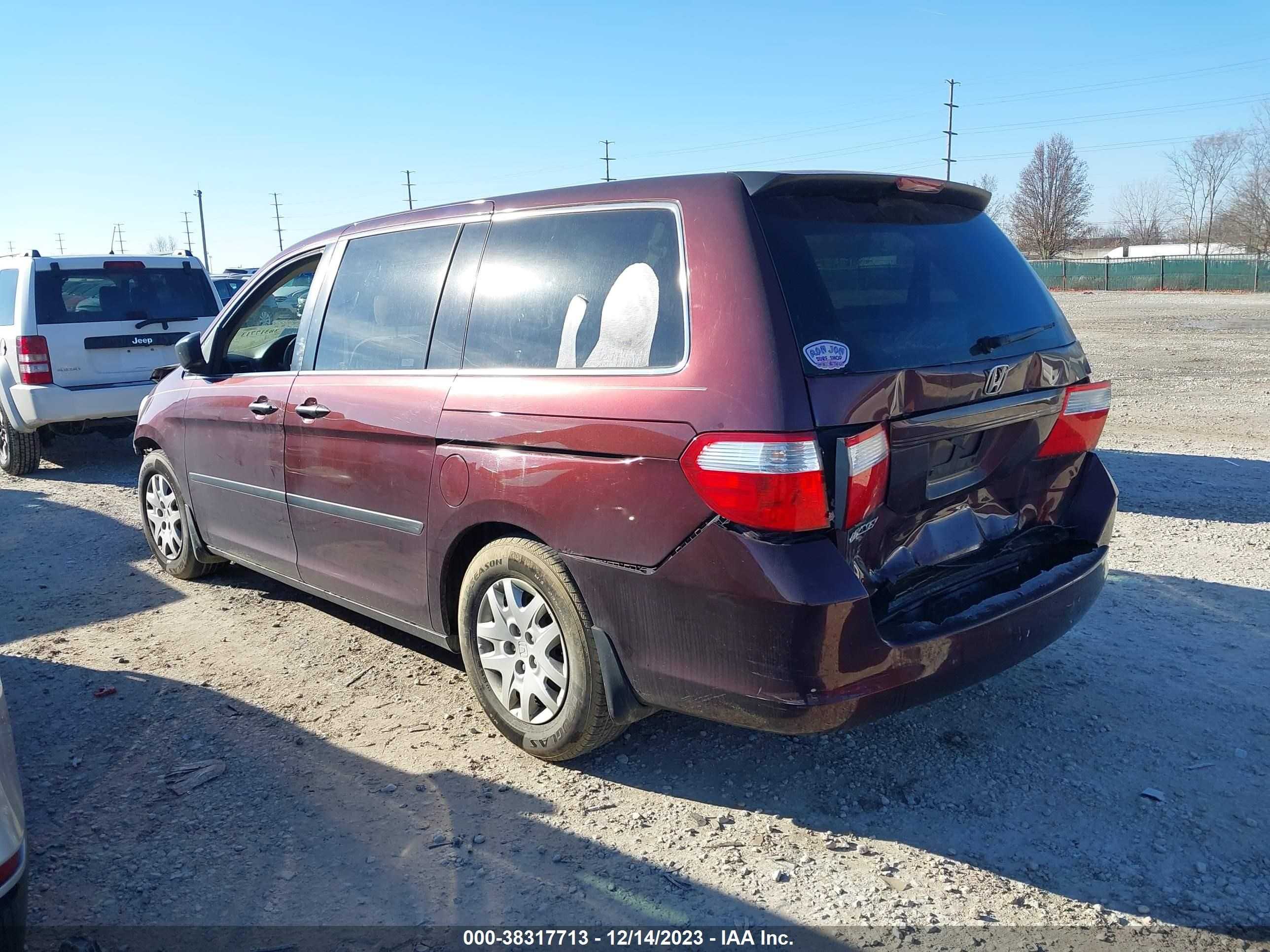 Photo 2 VIN: 5FNRL38297B046850 - HONDA ODYSSEY 