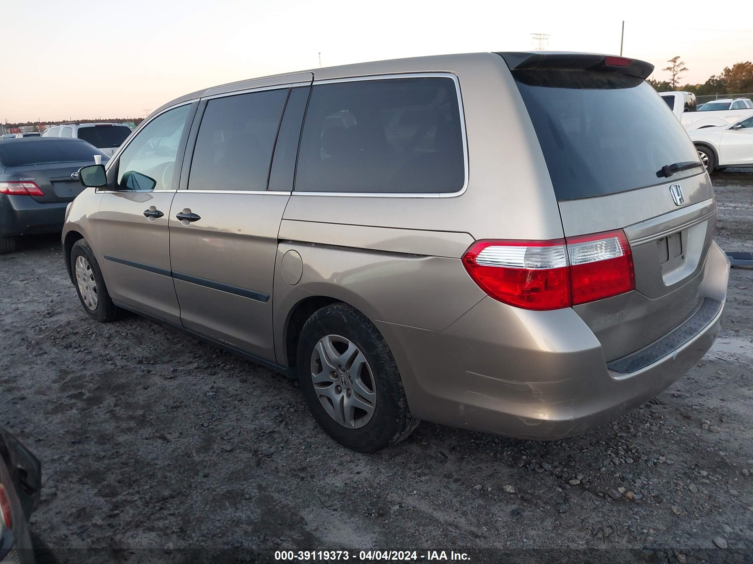 Photo 2 VIN: 5FNRL38297B072736 - HONDA ODYSSEY 