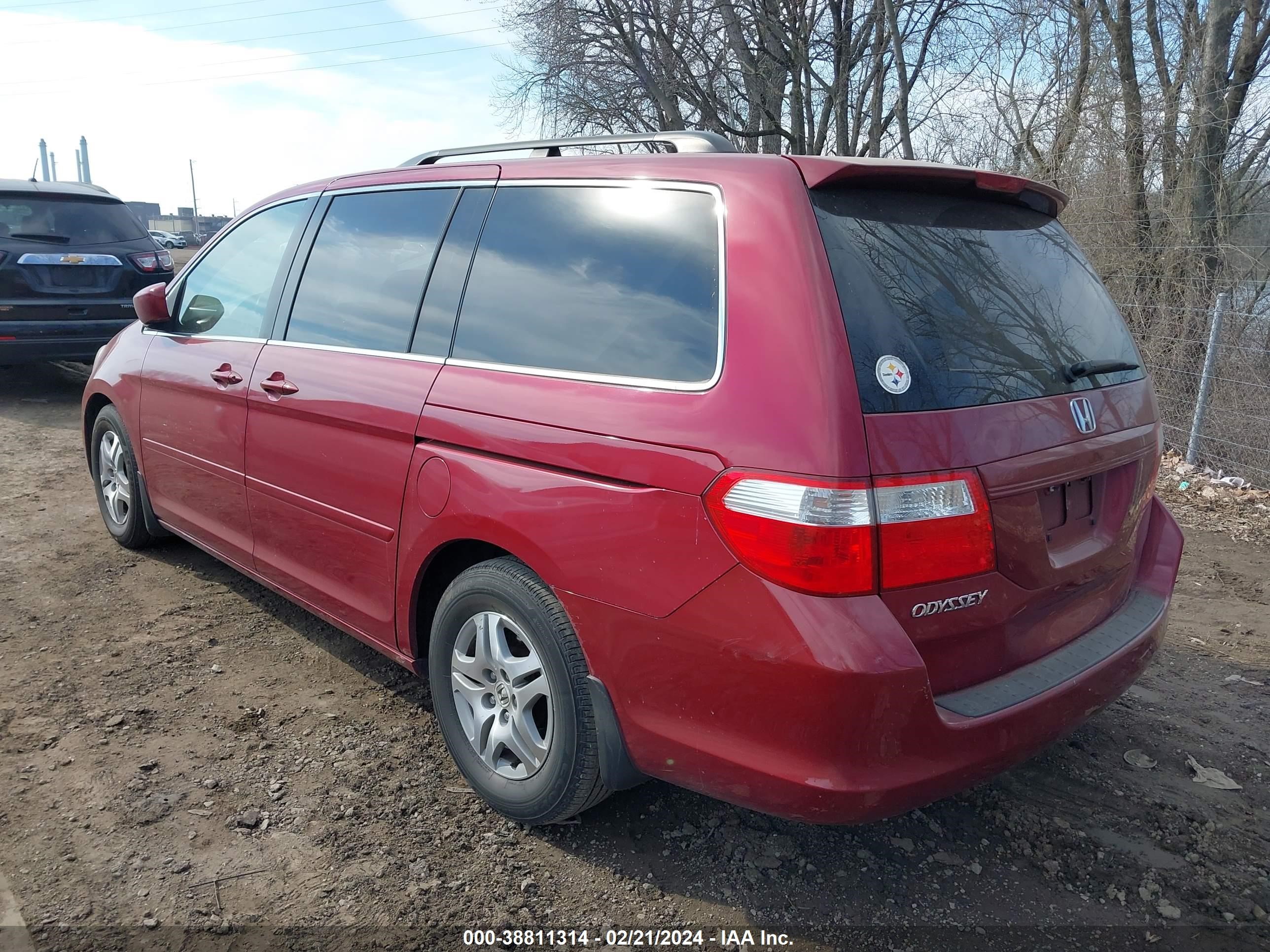 Photo 2 VIN: 5FNRL38406B058451 - HONDA ODYSSEY 