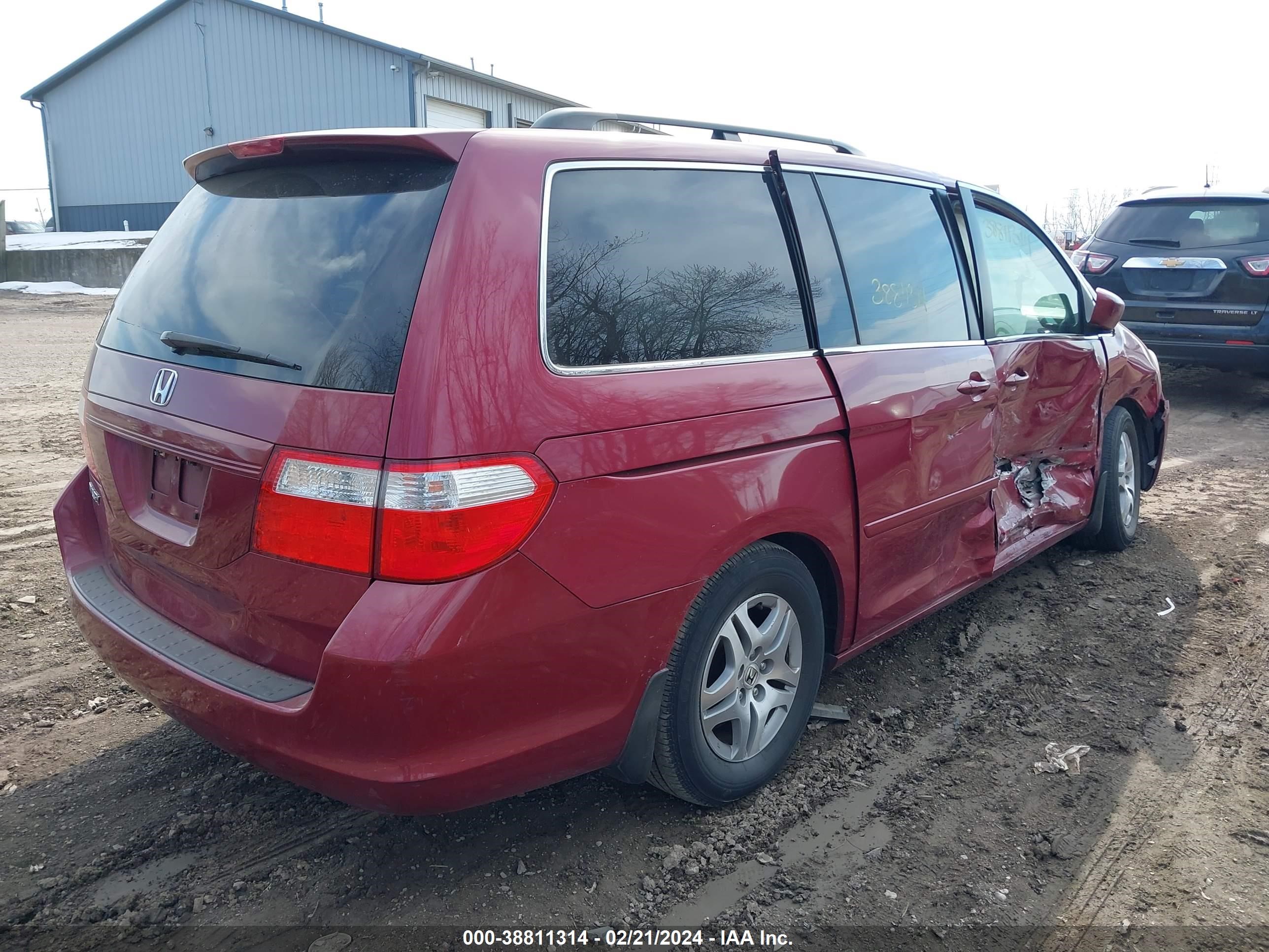 Photo 3 VIN: 5FNRL38406B058451 - HONDA ODYSSEY 