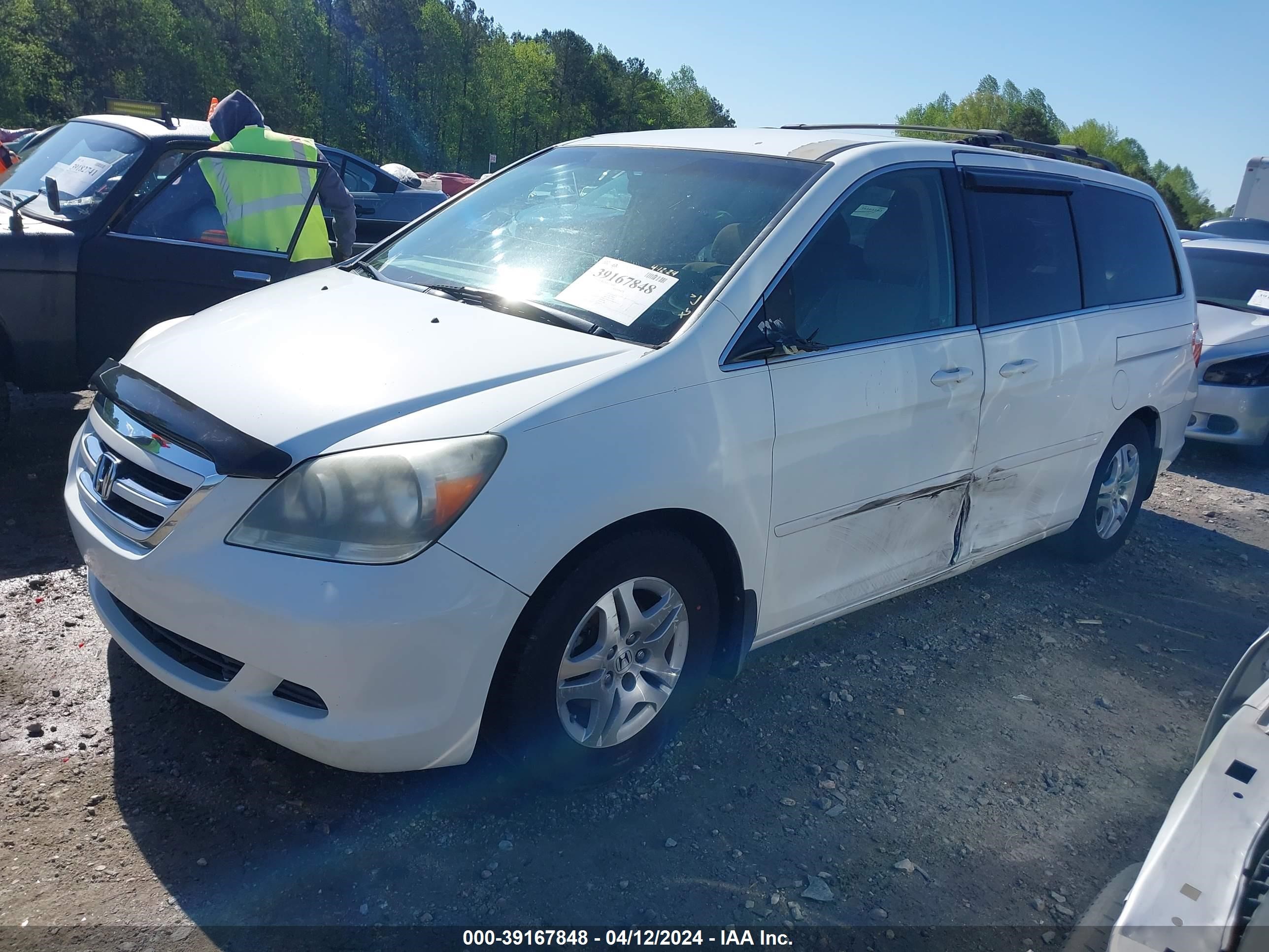 Photo 1 VIN: 5FNRL38407B079396 - HONDA ODYSSEY 