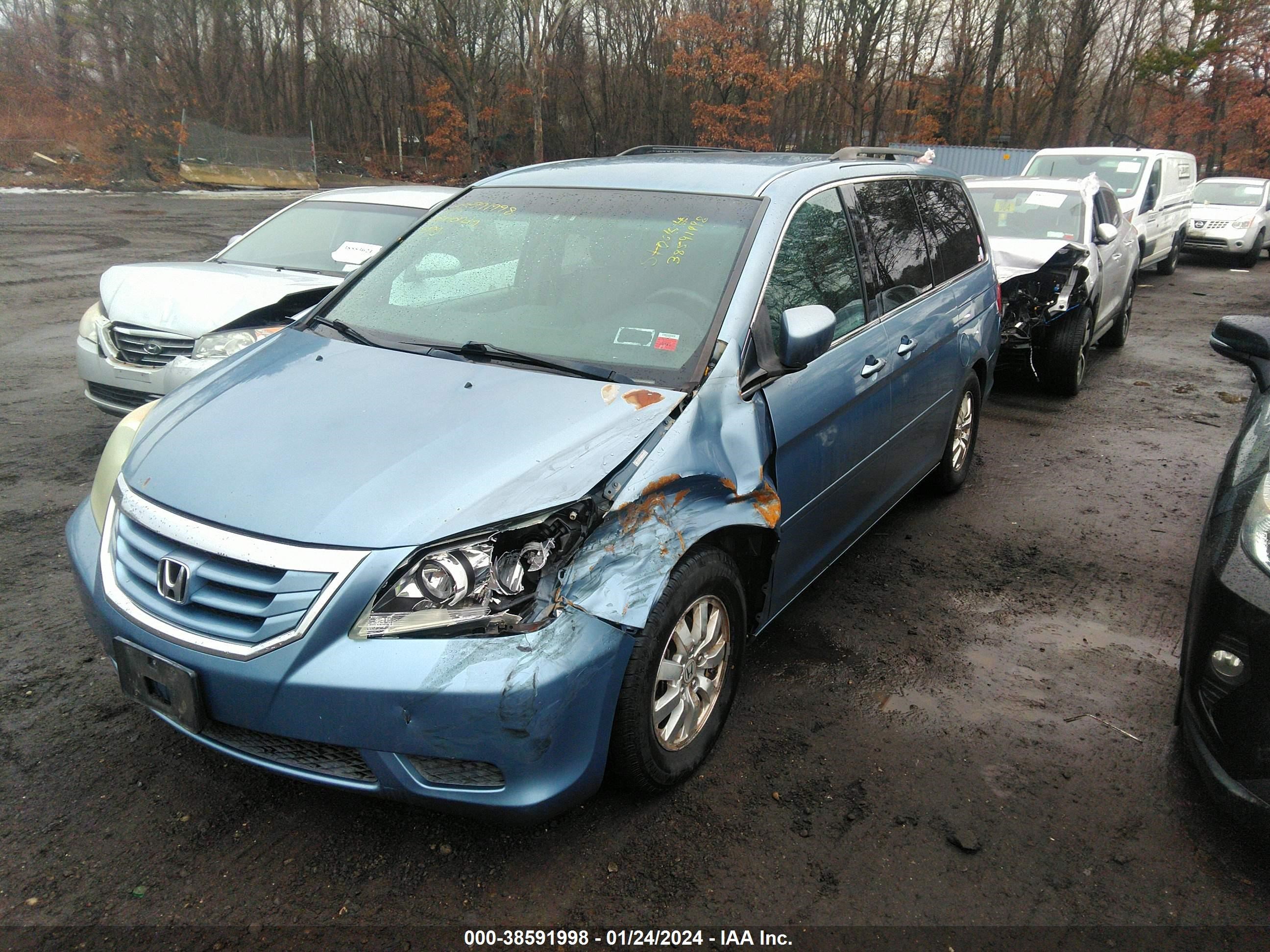 Photo 1 VIN: 5FNRL38408B032953 - HONDA ODYSSEY 