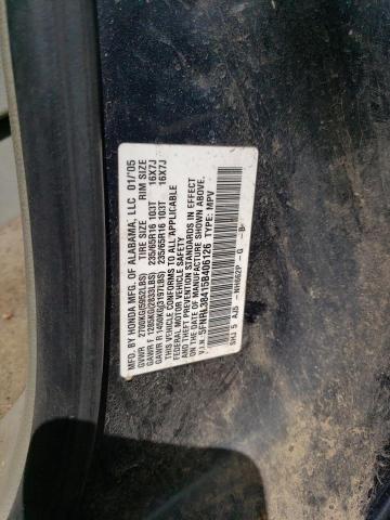 Photo 12 VIN: 5FNRL38415B406126 - HONDA ODYSSEY EX 