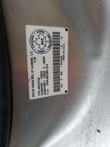 Photo 13 VIN: 5FNRL38415B511314 - HONDA ODYSSEY EX 