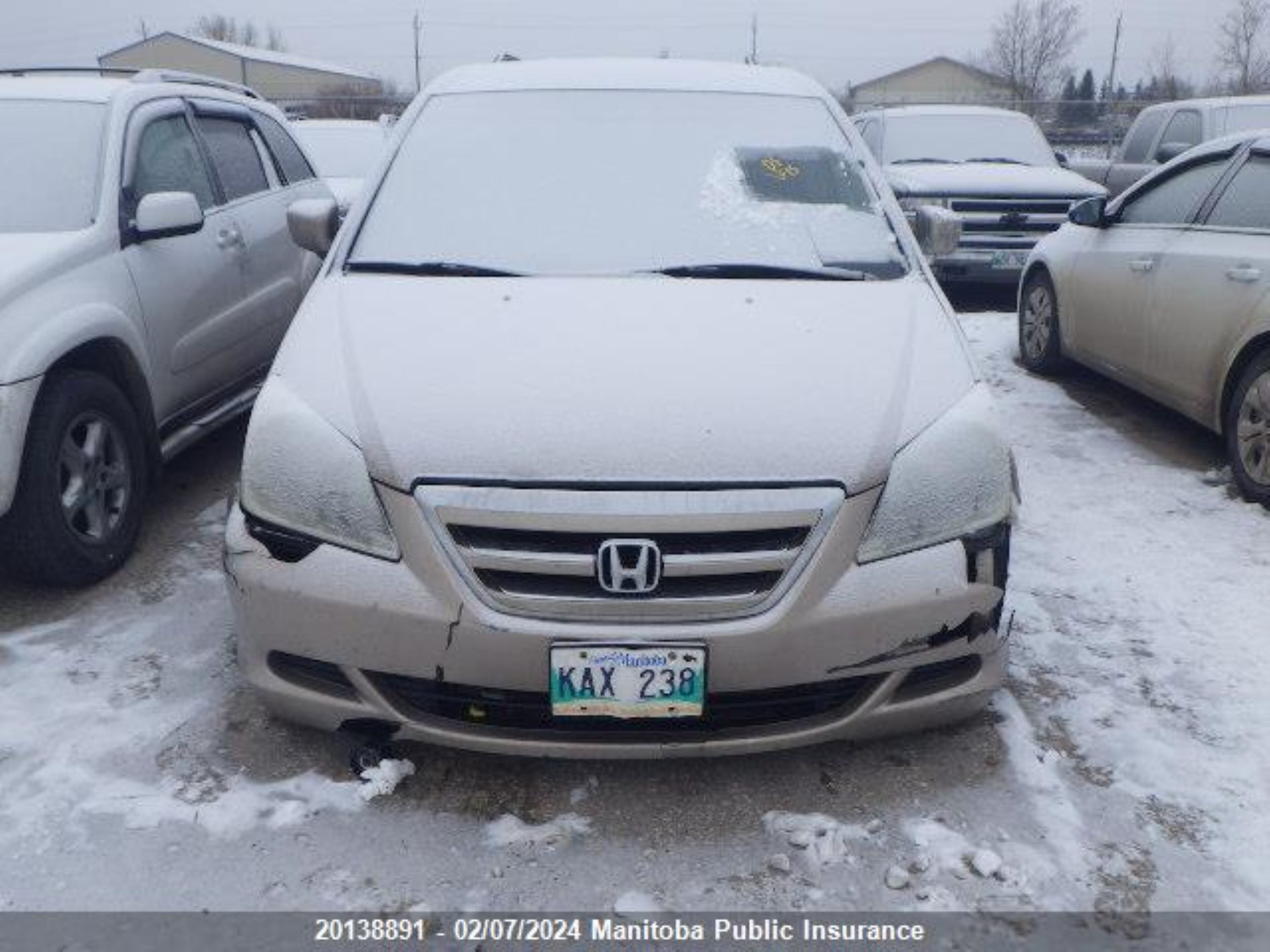 Photo 3 VIN: 5FNRL38416B502131 - HONDA ODYSSEY 