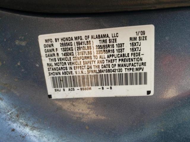 Photo 13 VIN: 5FNRL38419B042120 - HONDA ODYSSEY 