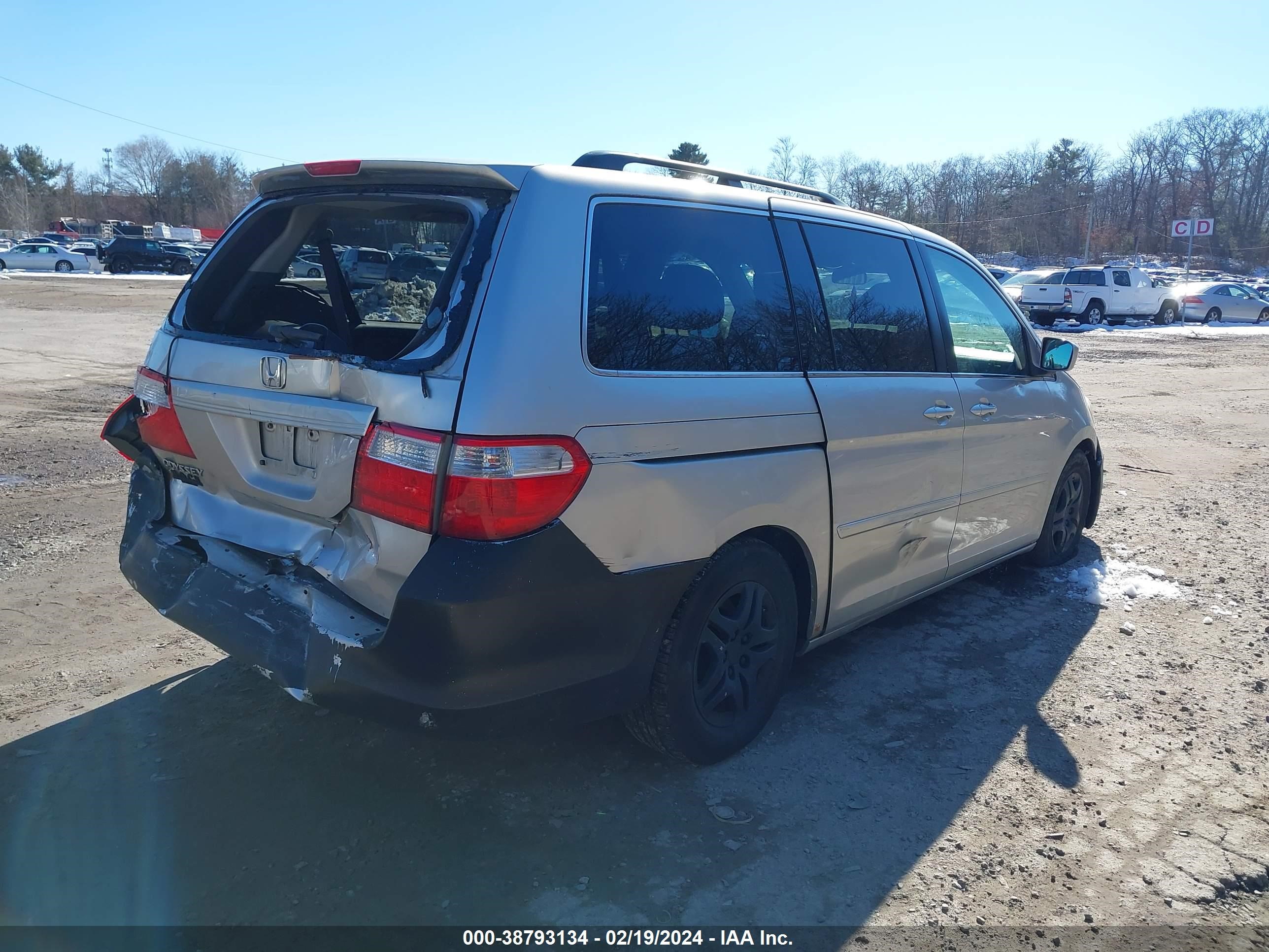 Photo 3 VIN: 5FNRL38427B443351 - HONDA ODYSSEY 