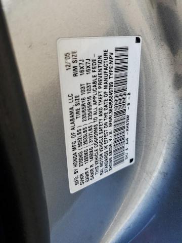 Photo 12 VIN: 5FNRL38436B049789 - HONDA ODYSSEY 