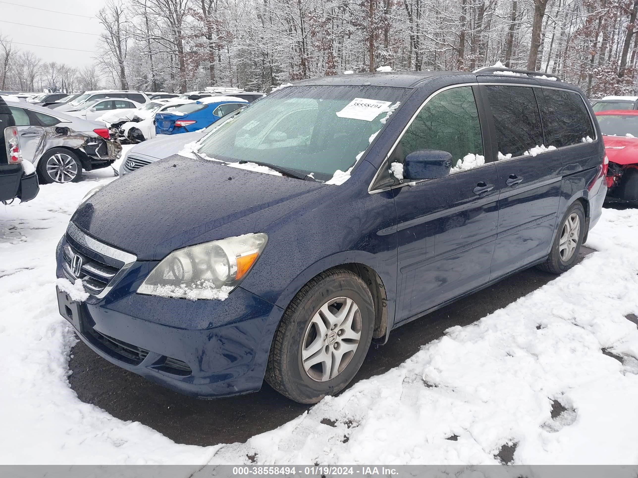 Photo 1 VIN: 5FNRL38447B119589 - HONDA ODYSSEY 