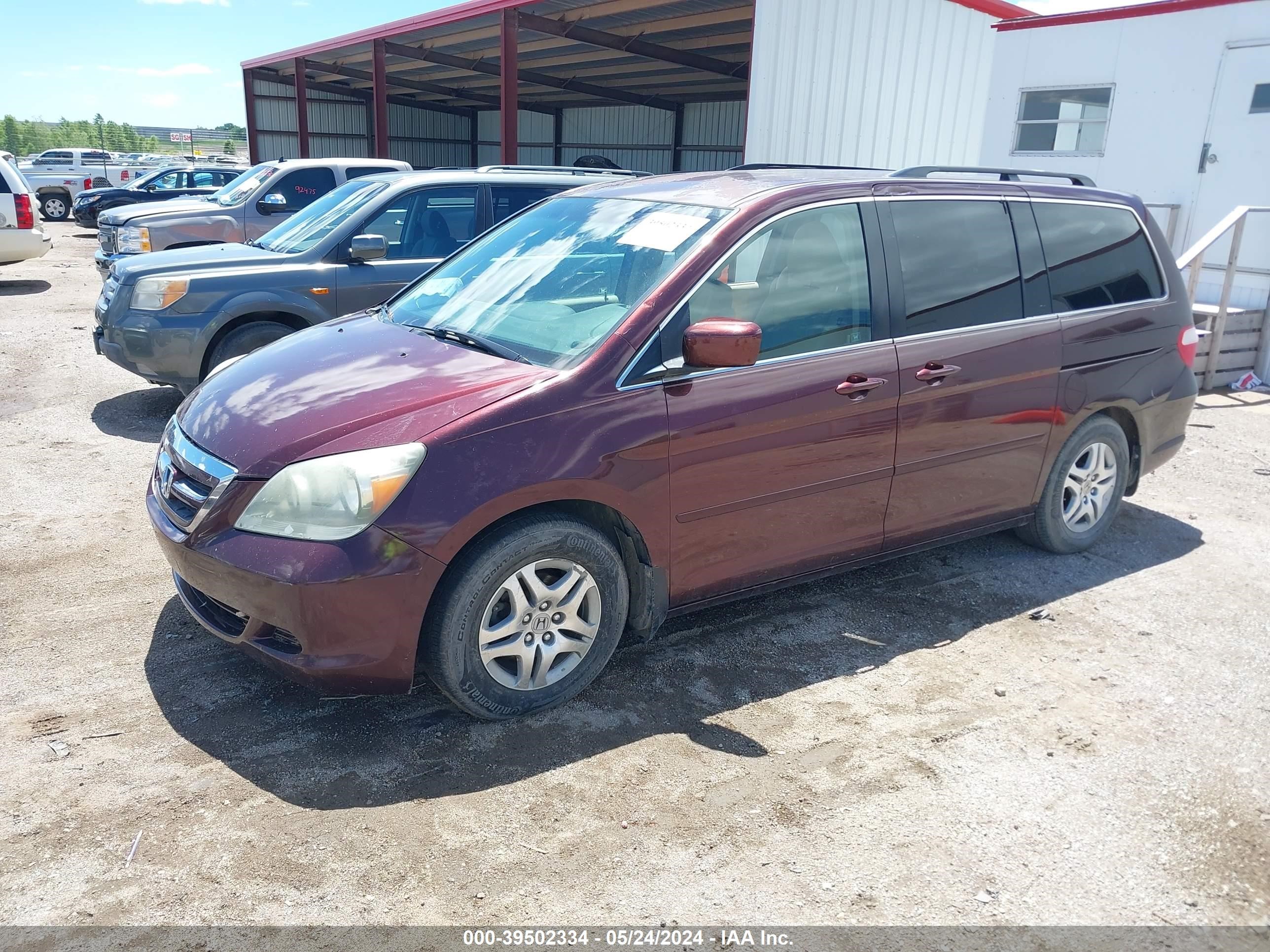 Photo 1 VIN: 5FNRL38457B020392 - HONDA ODYSSEY 