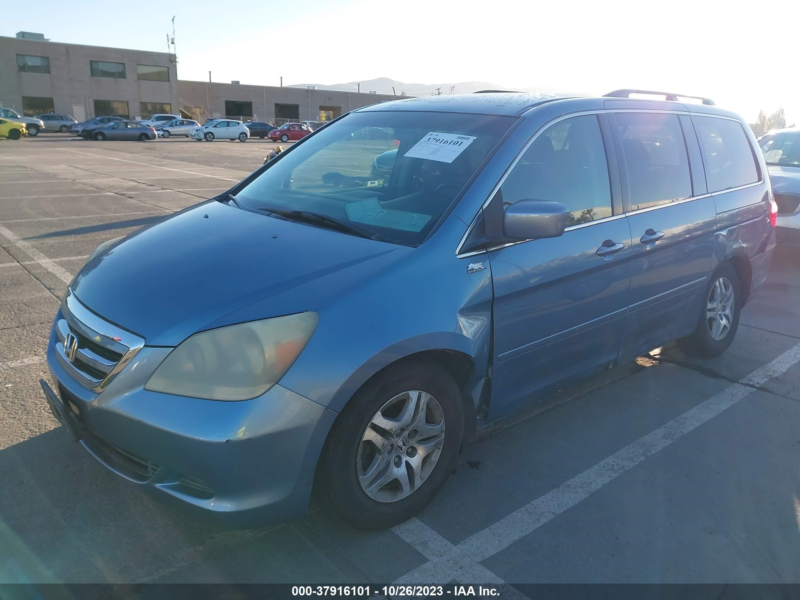 Photo 1 VIN: 5FNRL38466B121231 - HONDA ODYSSEY 