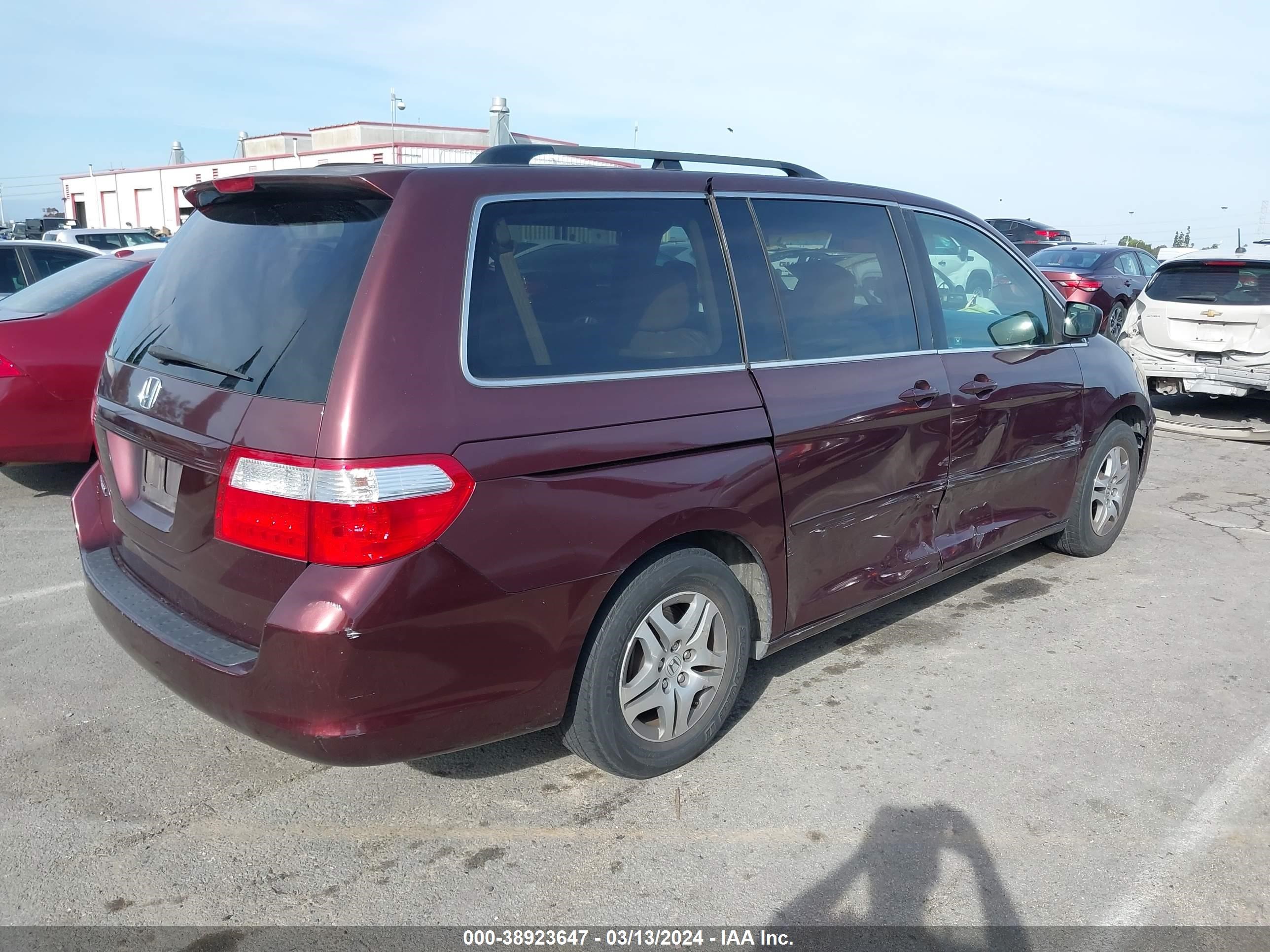 Photo 3 VIN: 5FNRL38467B410661 - HONDA ODYSSEY 