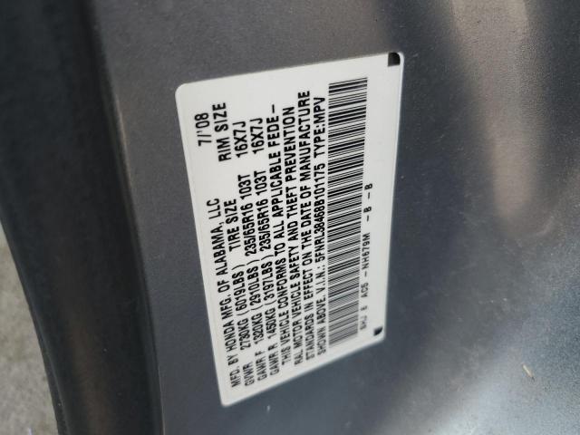 Photo 11 VIN: 5FNRL38468B101175 - HONDA ODYSSEY EX 