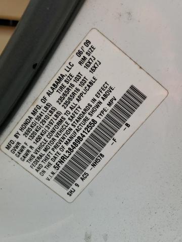 Photo 12 VIN: 5FNRL38489B412558 - HONDA ODYSSEY EX 