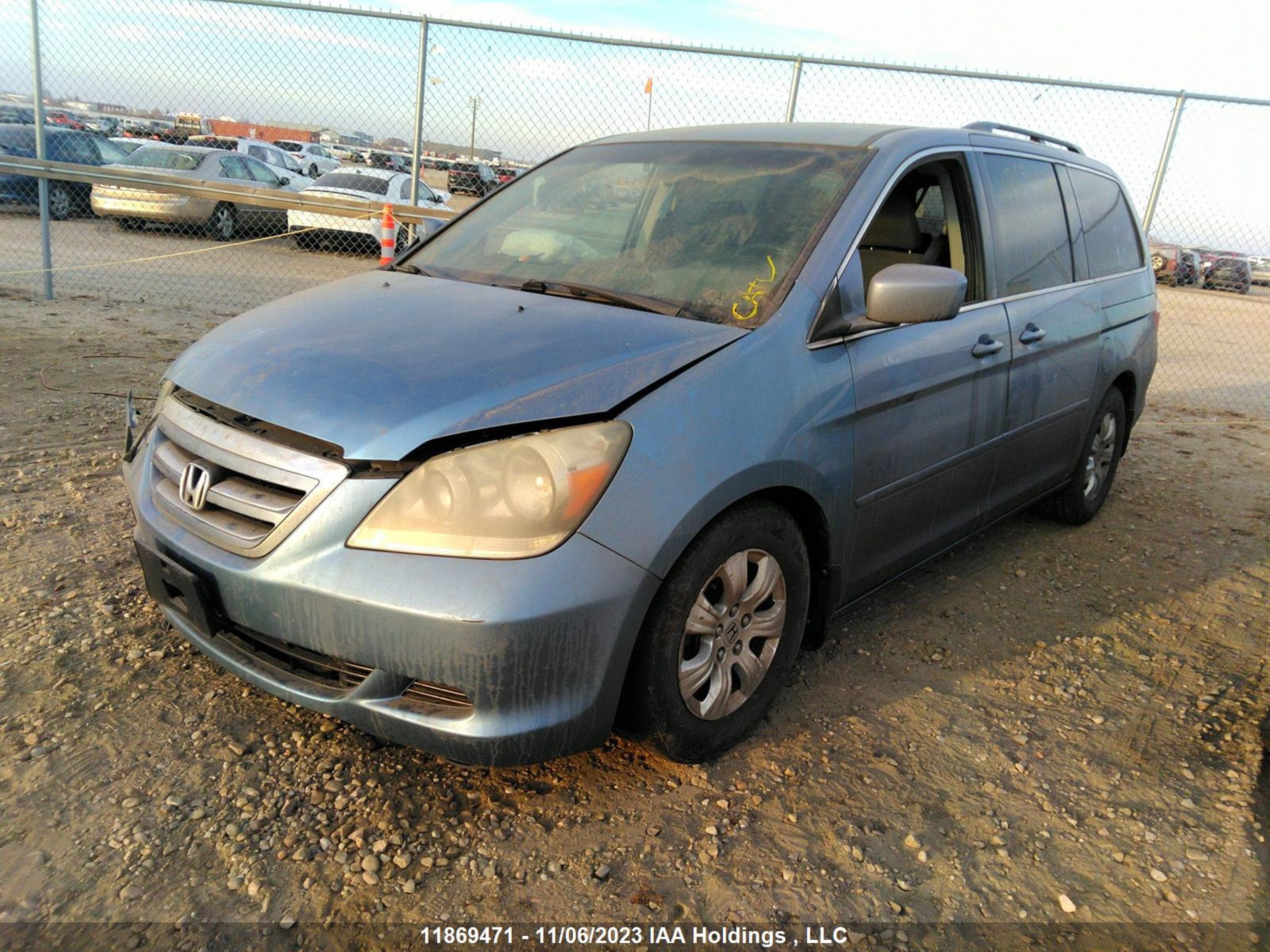 Photo 1 VIN: 5FNRL38497B502945 - HONDA ODYSSEY 