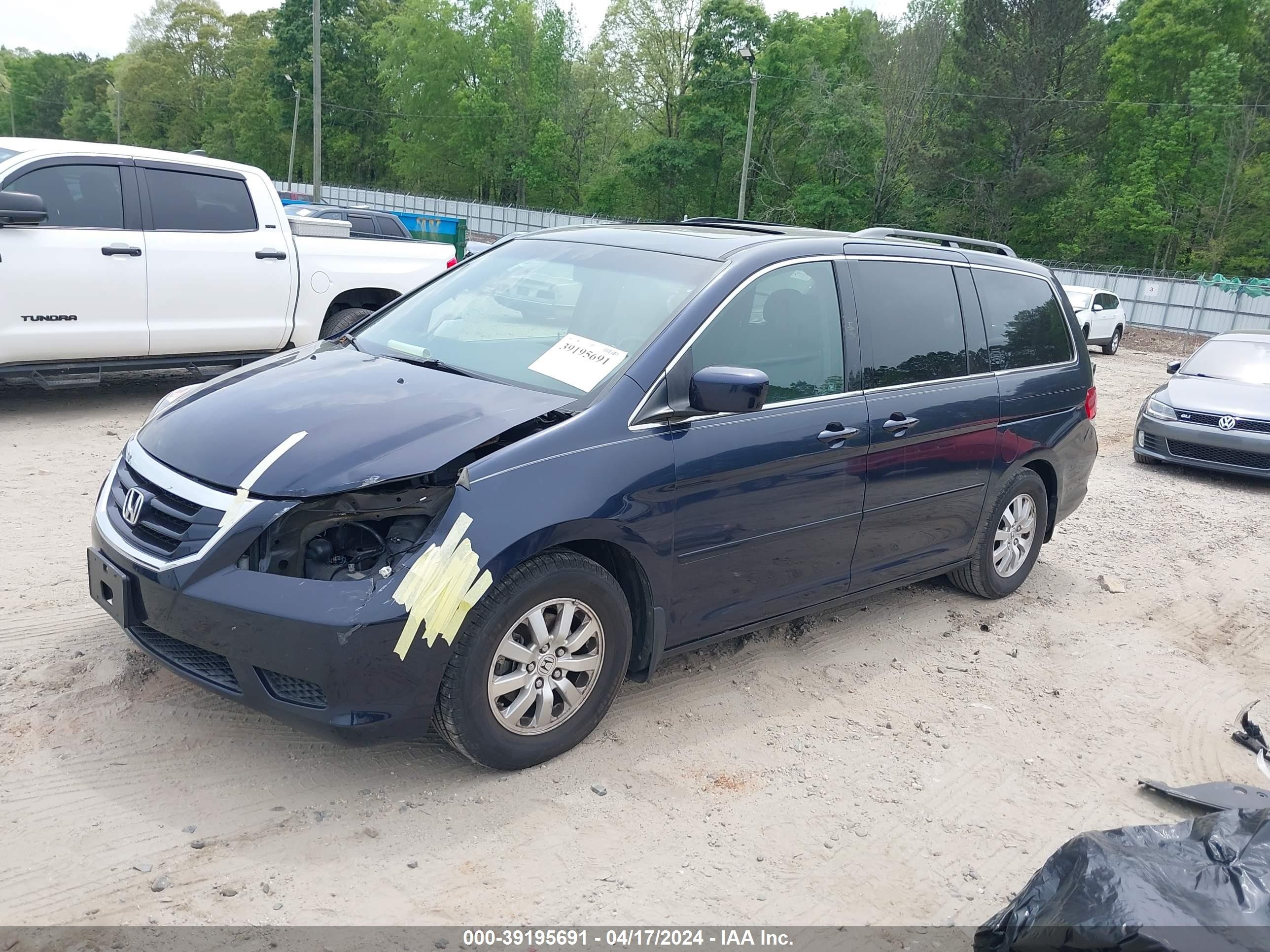 Photo 1 VIN: 5FNRL38608B073276 - HONDA ODYSSEY 