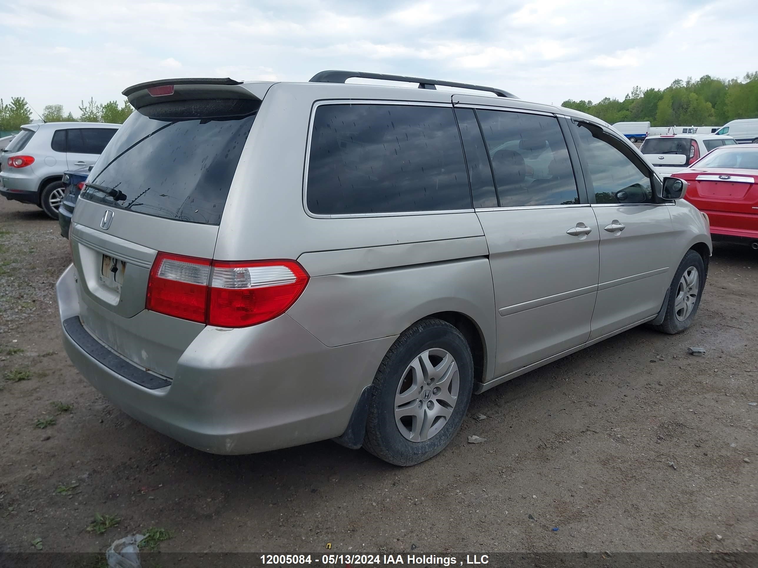 Photo 3 VIN: 5FNRL38616B501630 - HONDA ODYSSEY 