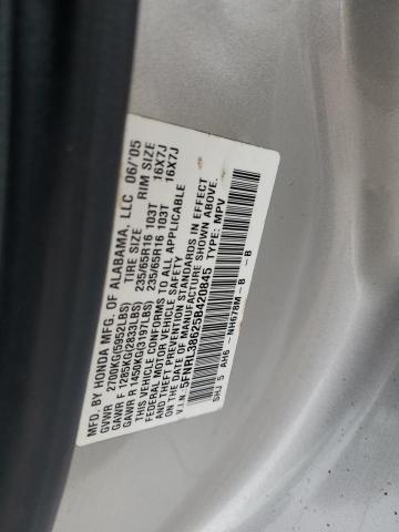 Photo 12 VIN: 5FNRL38625B420845 - HONDA ODYSSEY EX 