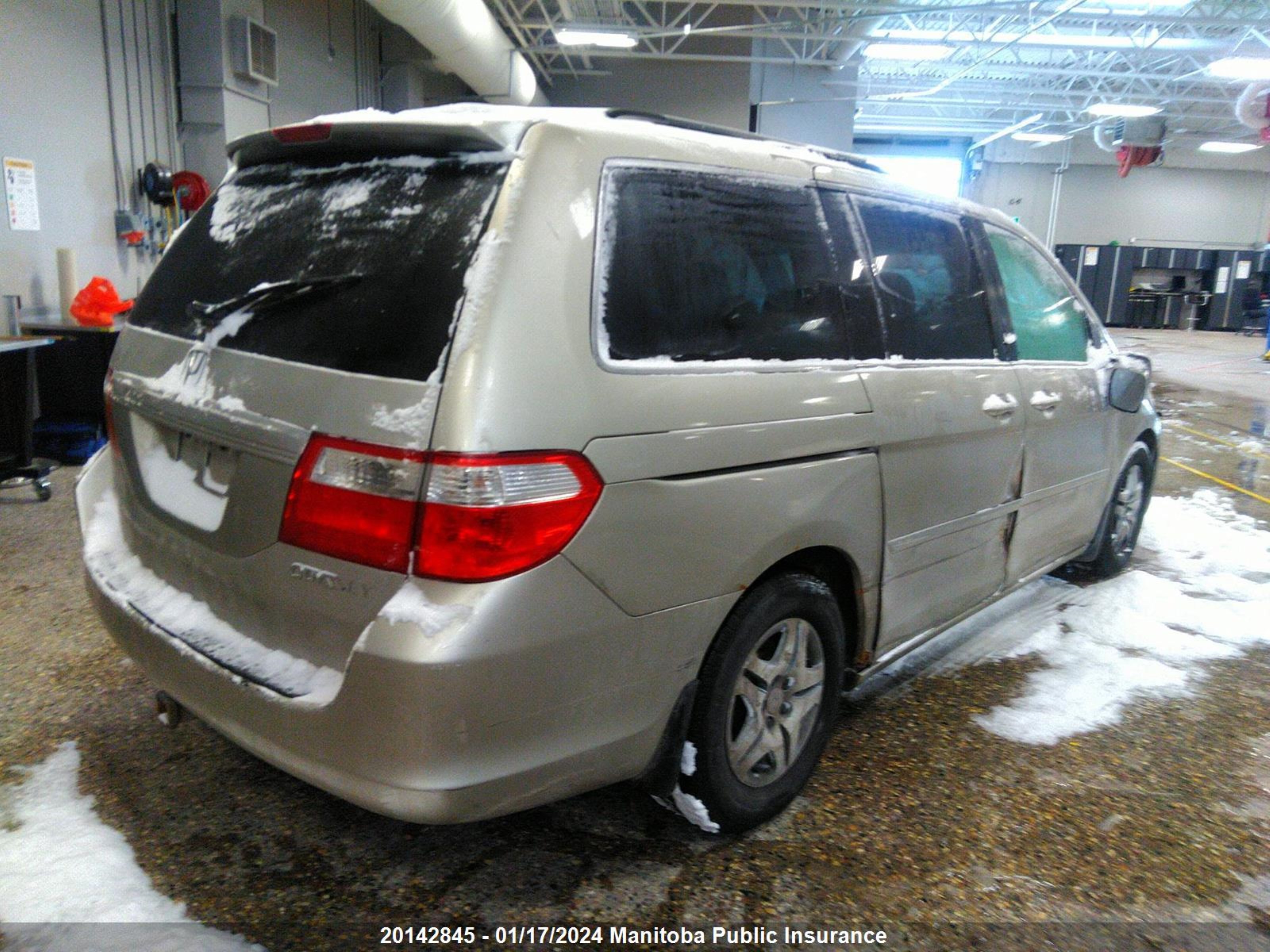 Photo 3 VIN: 5FNRL38625B503031 - HONDA ODYSSEY 