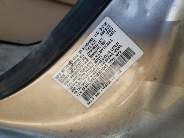 Photo 12 VIN: 5FNRL38626B401049 - HONDA ODYSSEY EX 