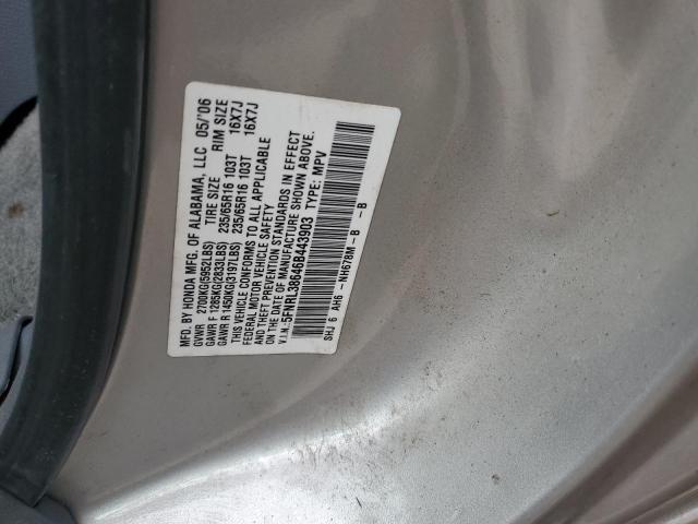 Photo 12 VIN: 5FNRL38646B443903 - HONDA ODYSSEY EX 