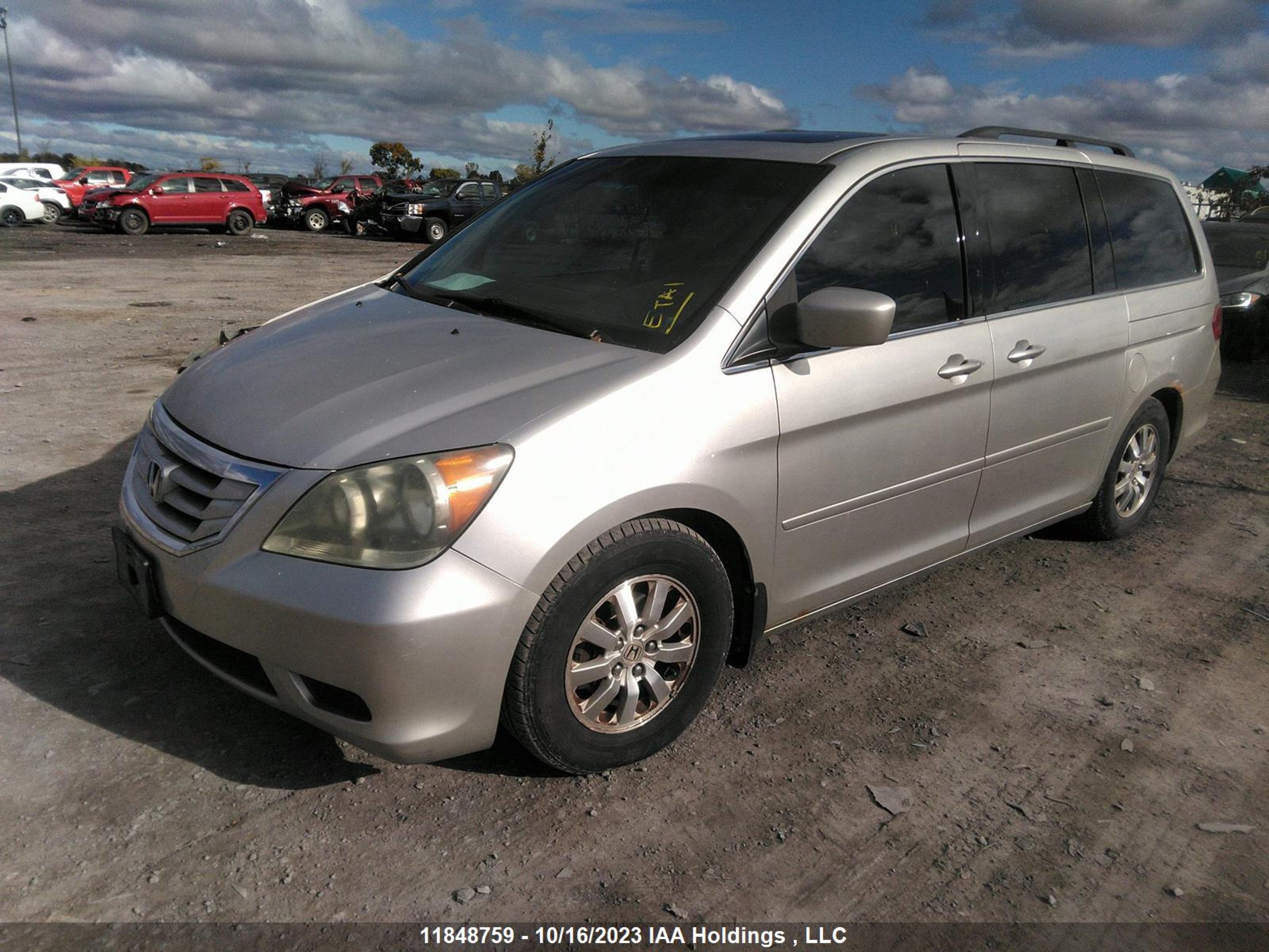 Photo 1 VIN: 5FNRL38678B506589 - HONDA ODYSSEY 