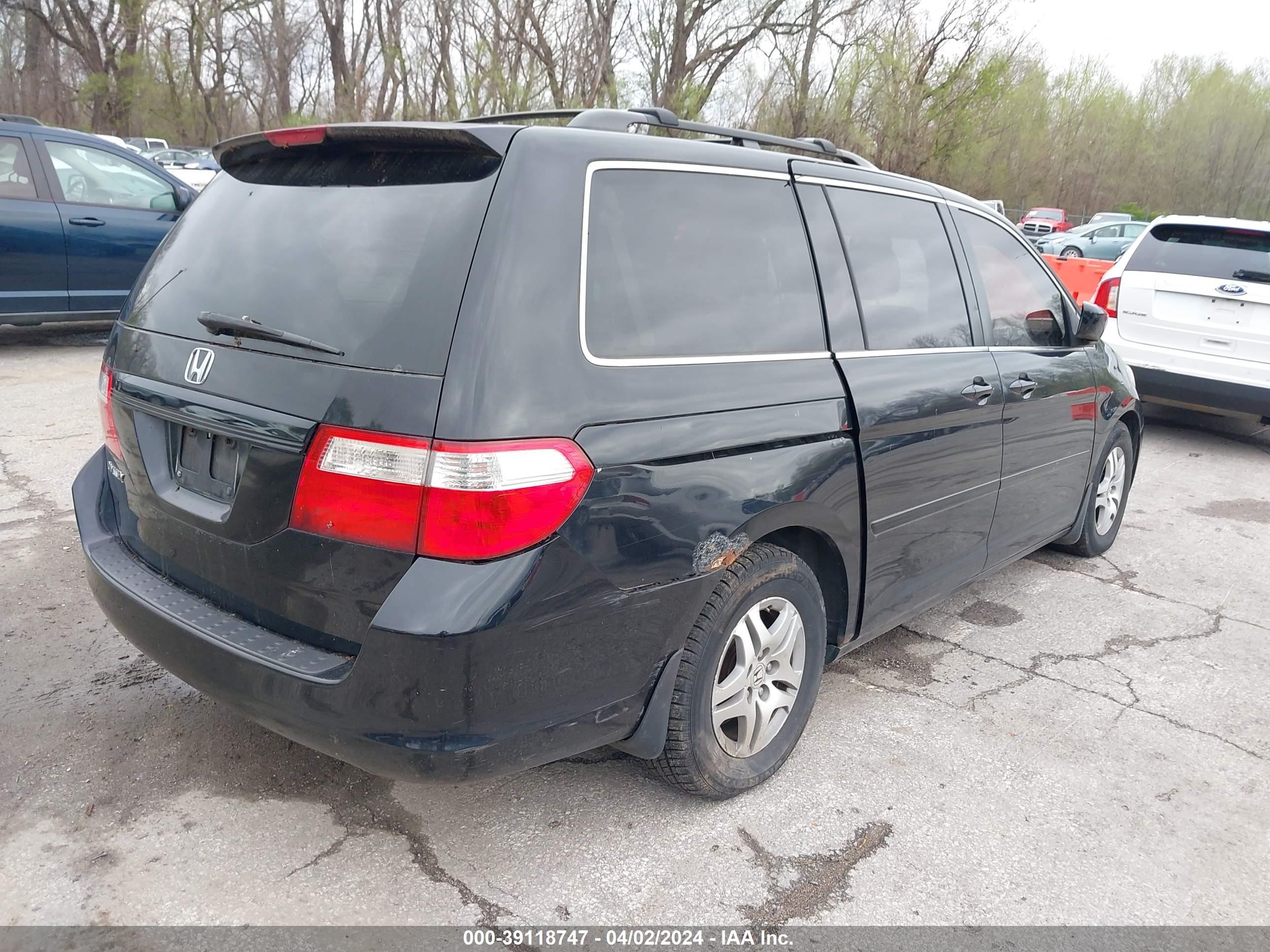 Photo 3 VIN: 5FNRL38696B022551 - HONDA ODYSSEY 