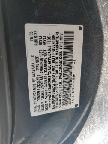 Photo 12 VIN: 5FNRL38696B042265 - HONDA ODYSSEY EX 