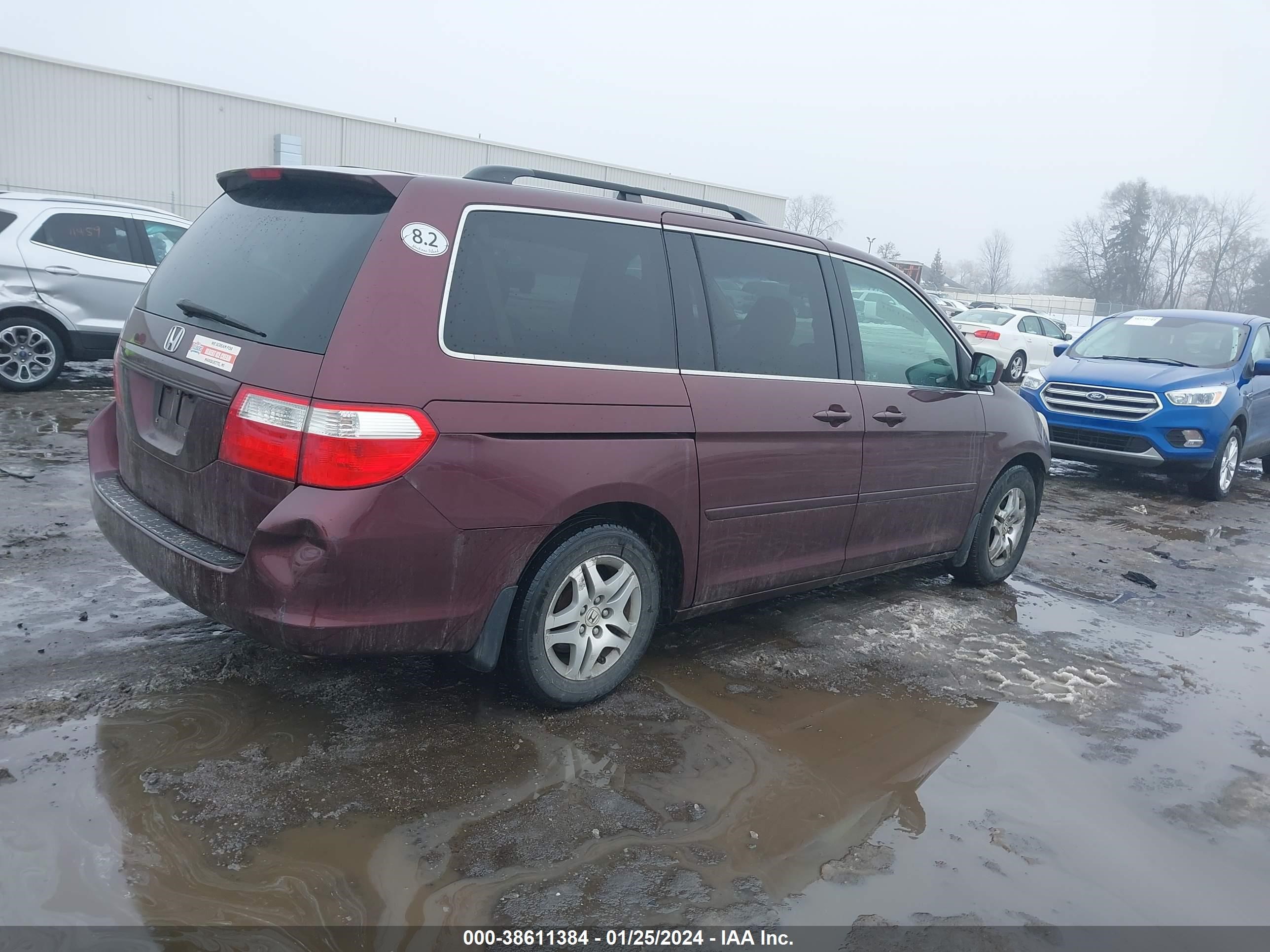 Photo 3 VIN: 5FNRL38697B423891 - HONDA ODYSSEY 