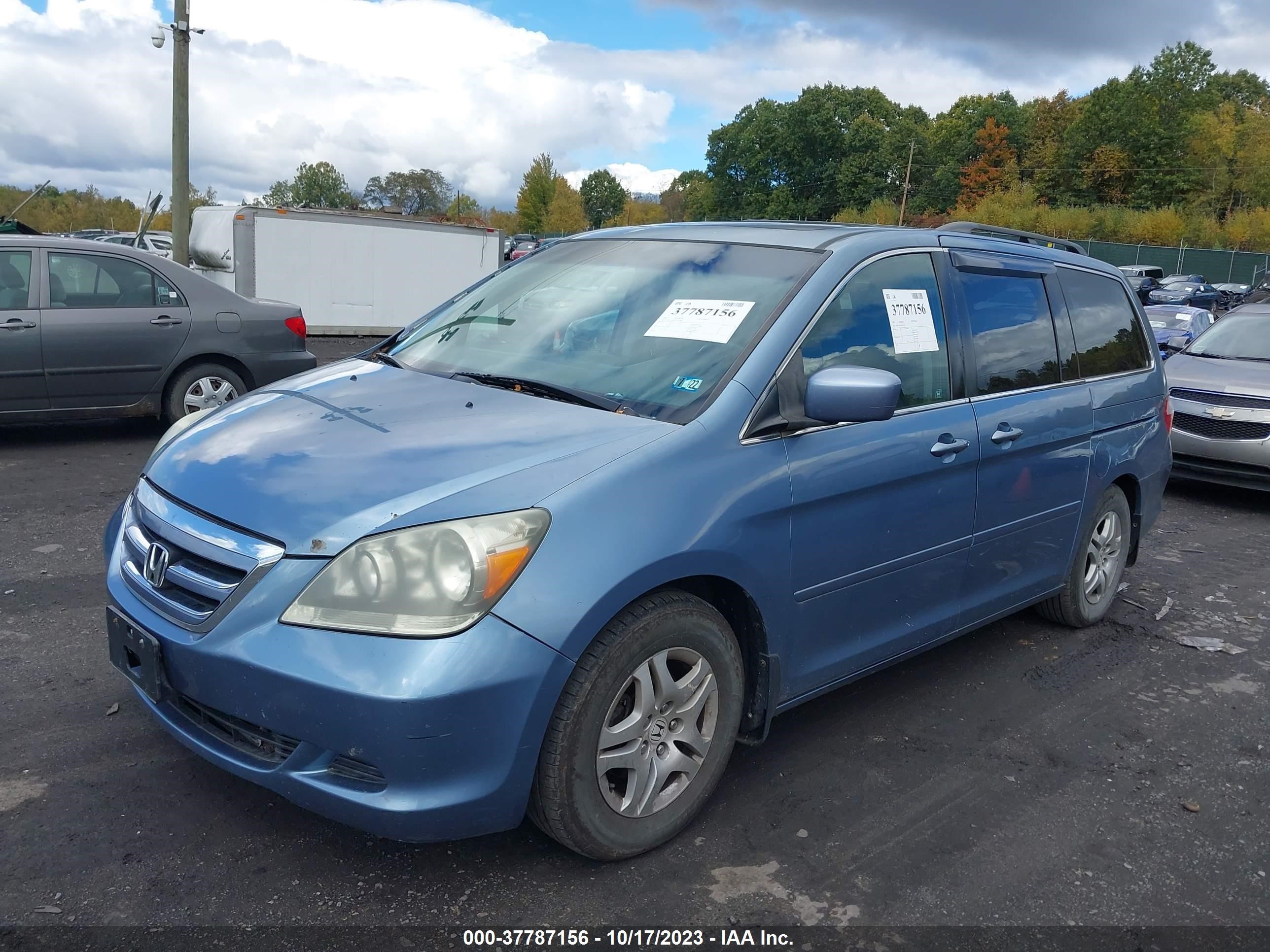 Photo 1 VIN: 5FNRL386X7B126788 - HONDA ODYSSEY 