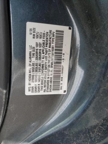 Photo 12 VIN: 5FNRL38715B116561 - HONDA ODYSSEY EX 