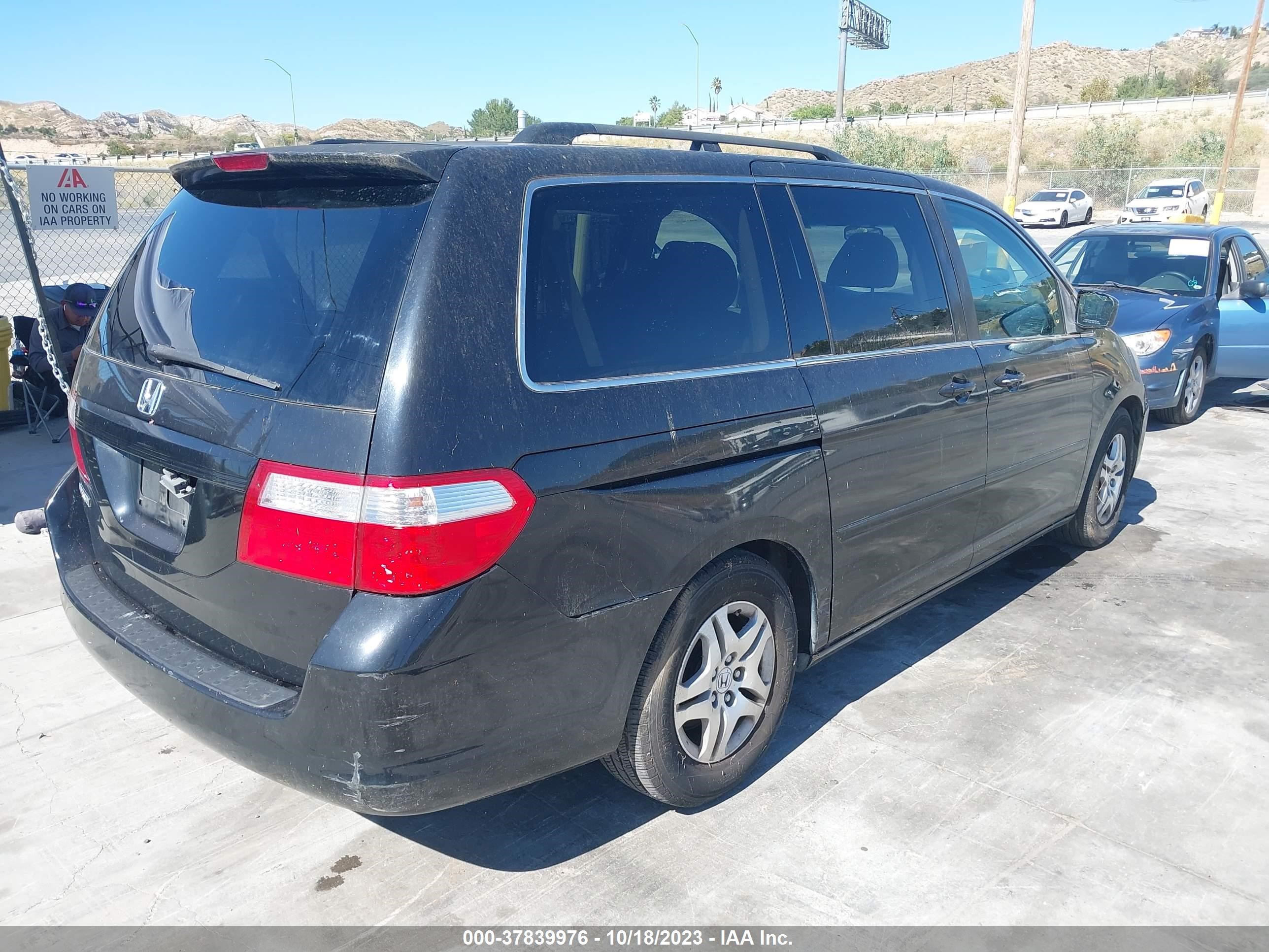 Photo 3 VIN: 5FNRL38717B098338 - HONDA ODYSSEY 