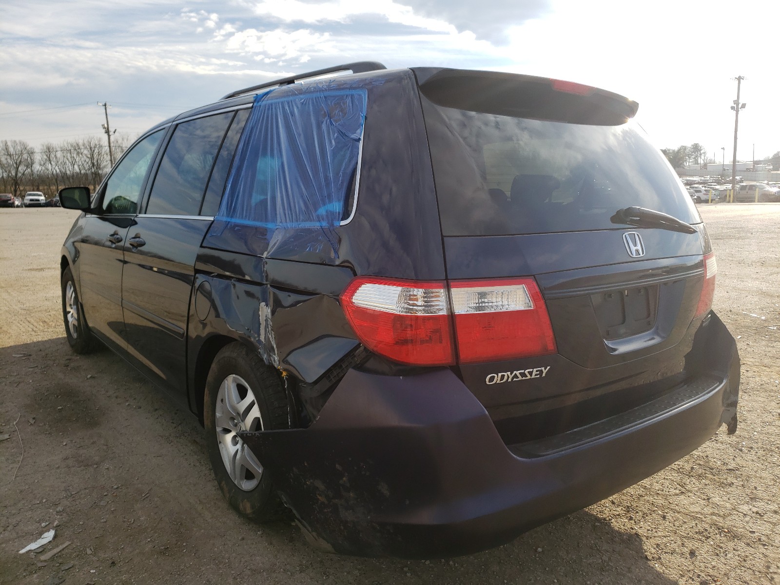 Photo 2 VIN: 5FNRL38737B130593 - HONDA ODYSSEY EX 