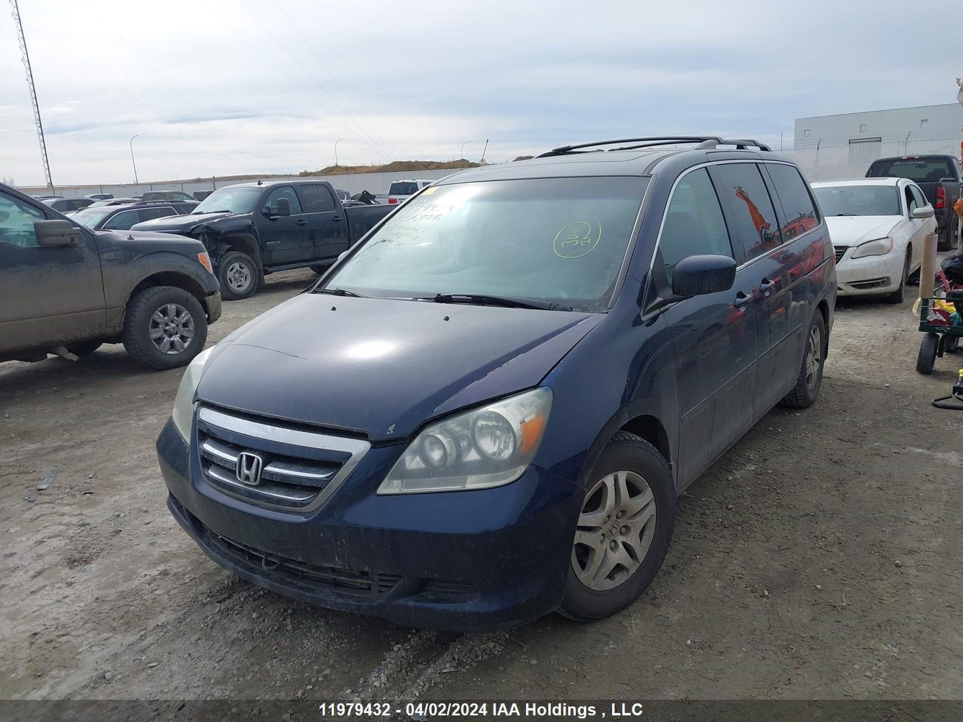 Photo 1 VIN: 5FNRL38737B506726 - HONDA ODYSSEY 