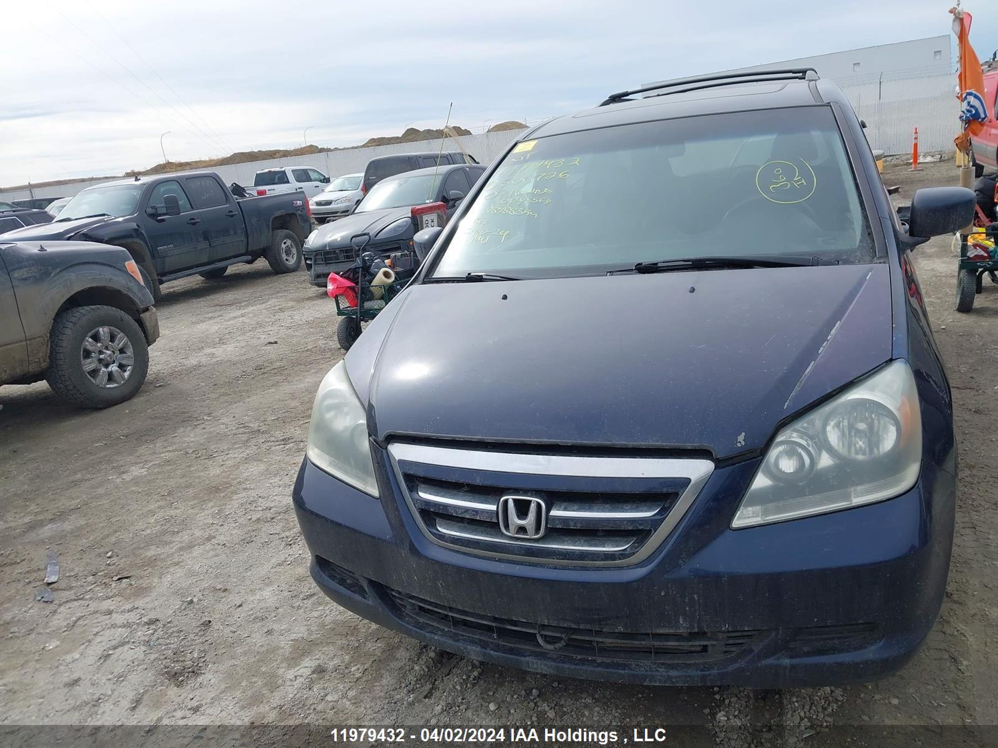 Photo 11 VIN: 5FNRL38737B506726 - HONDA ODYSSEY 