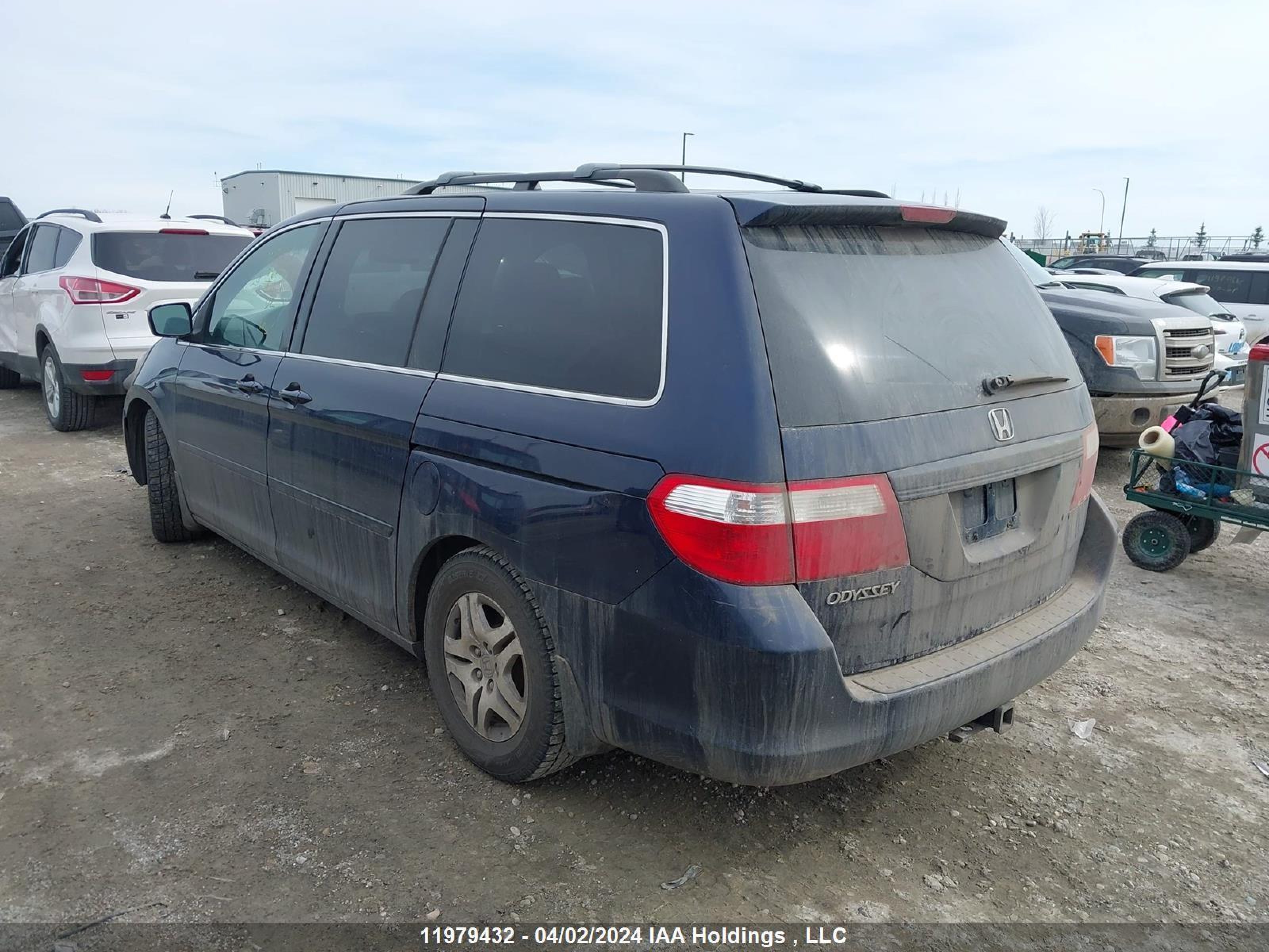 Photo 2 VIN: 5FNRL38737B506726 - HONDA ODYSSEY 