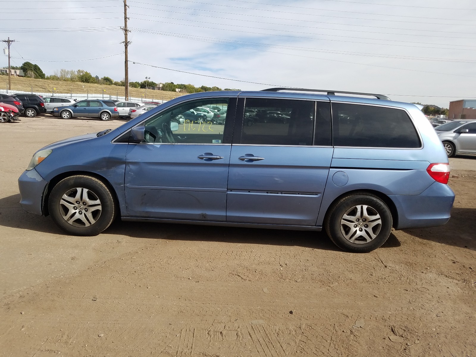 Photo 8 VIN: 5FNRL38746B093648 - HONDA ODYSSEY EX 