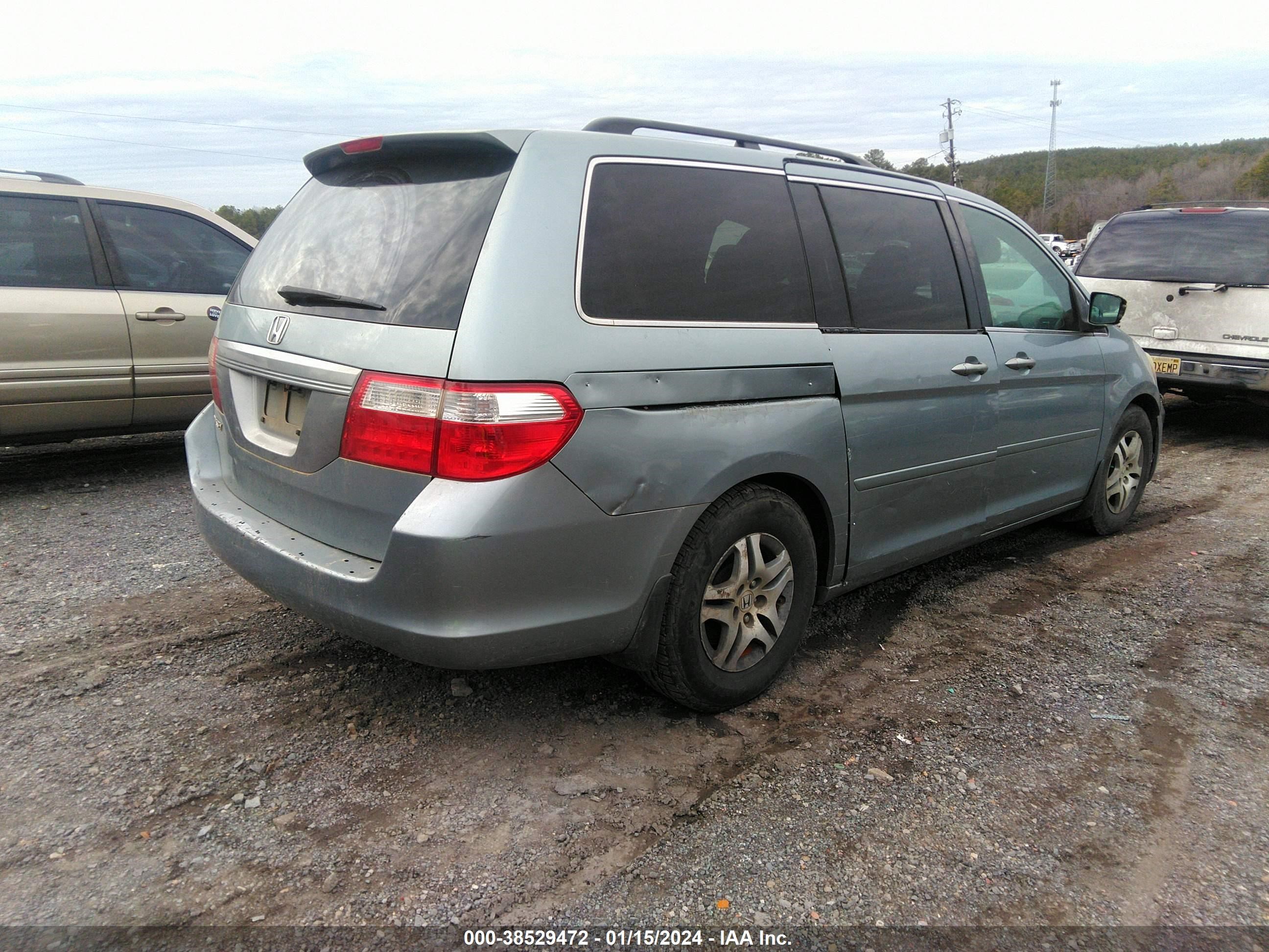 Photo 3 VIN: 5FNRL38747B012813 - HONDA ODYSSEY 