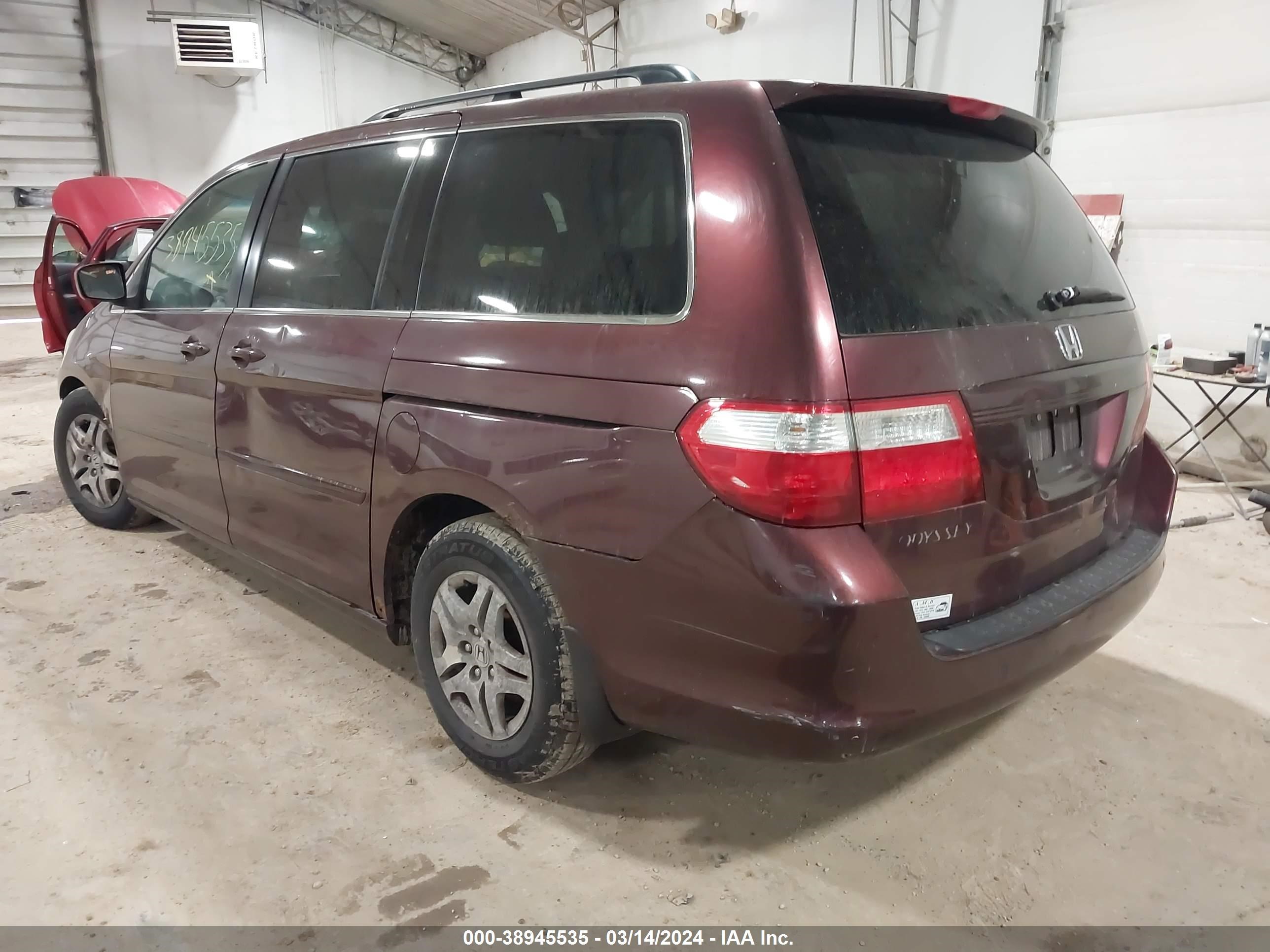 Photo 2 VIN: 5FNRL38747B431633 - HONDA ODYSSEY 