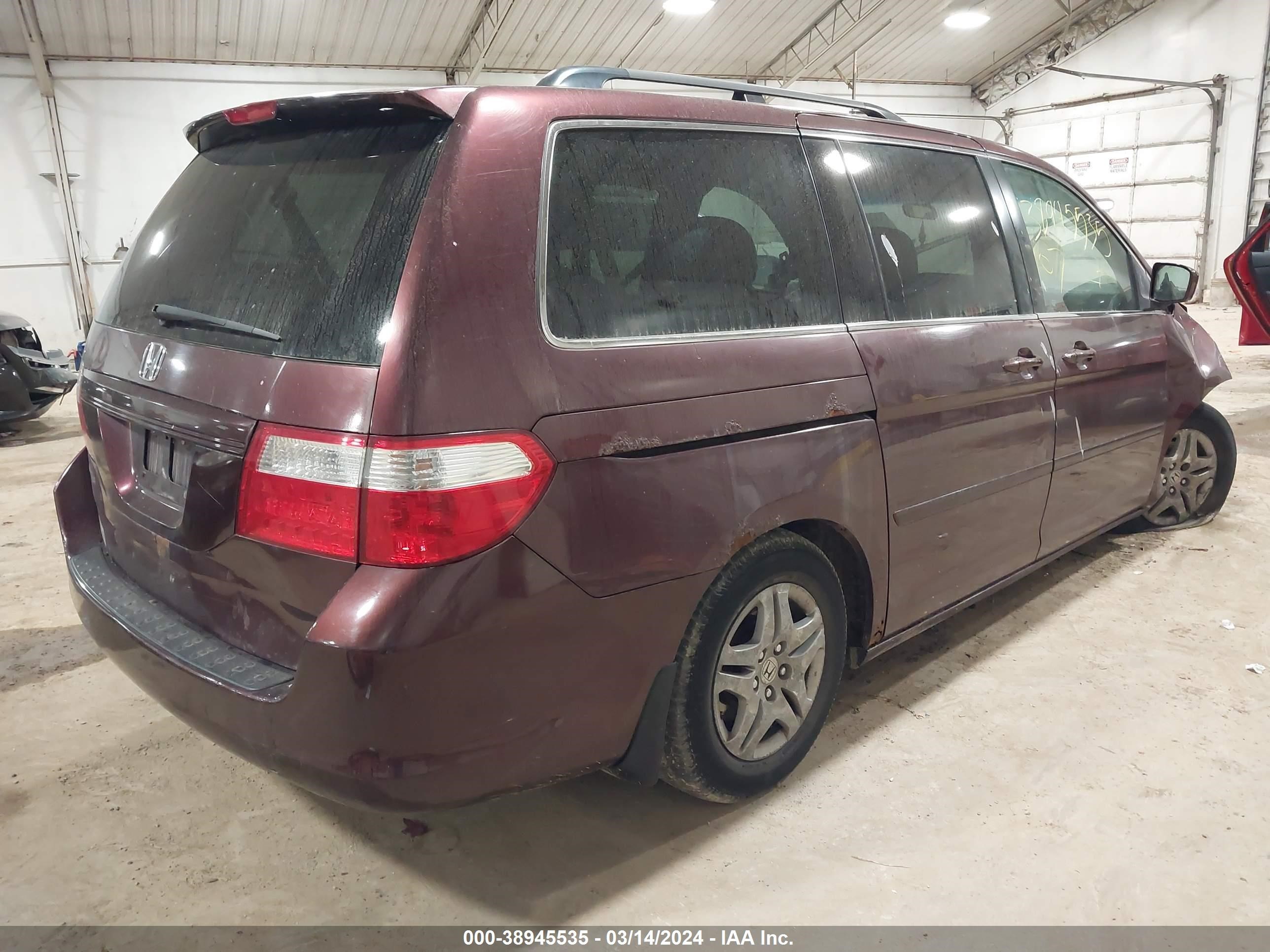 Photo 3 VIN: 5FNRL38747B431633 - HONDA ODYSSEY 