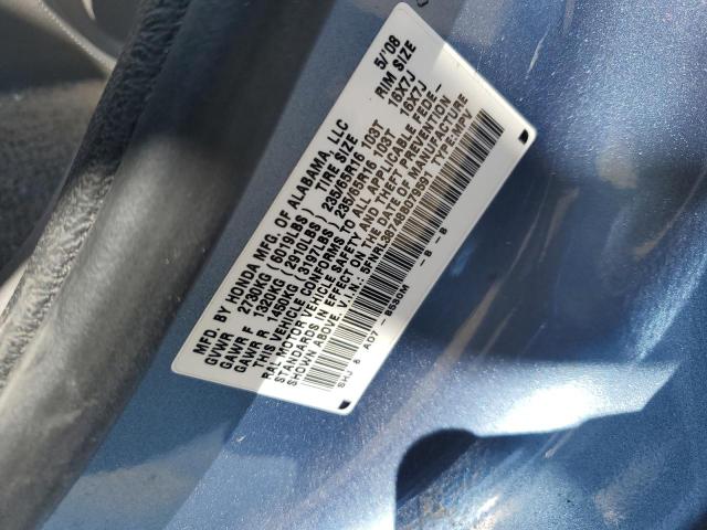 Photo 11 VIN: 5FNRL38748B079591 - HONDA ODYSSEY EX 