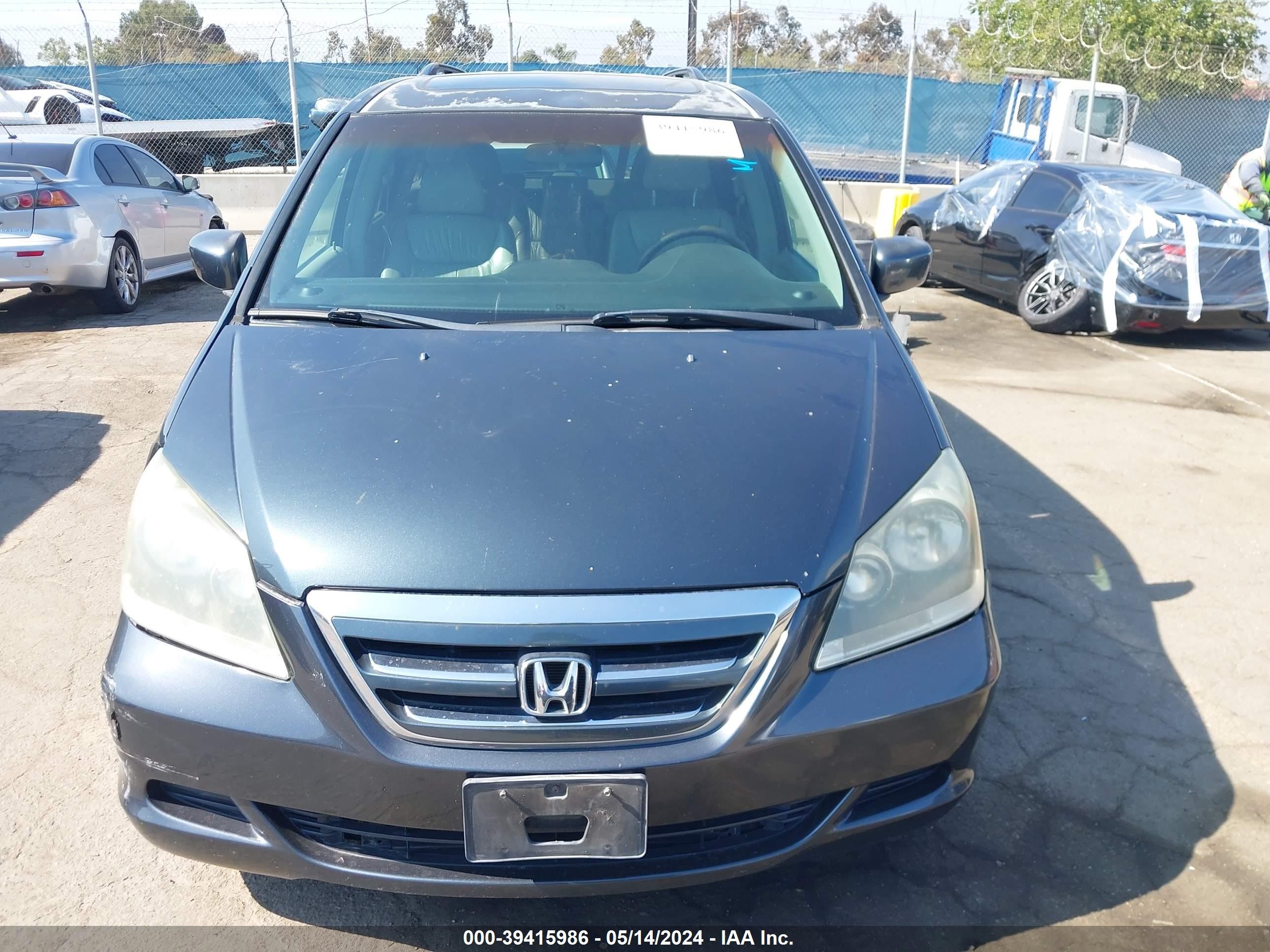 Photo 11 VIN: 5FNRL38756B029909 - HONDA ODYSSEY 