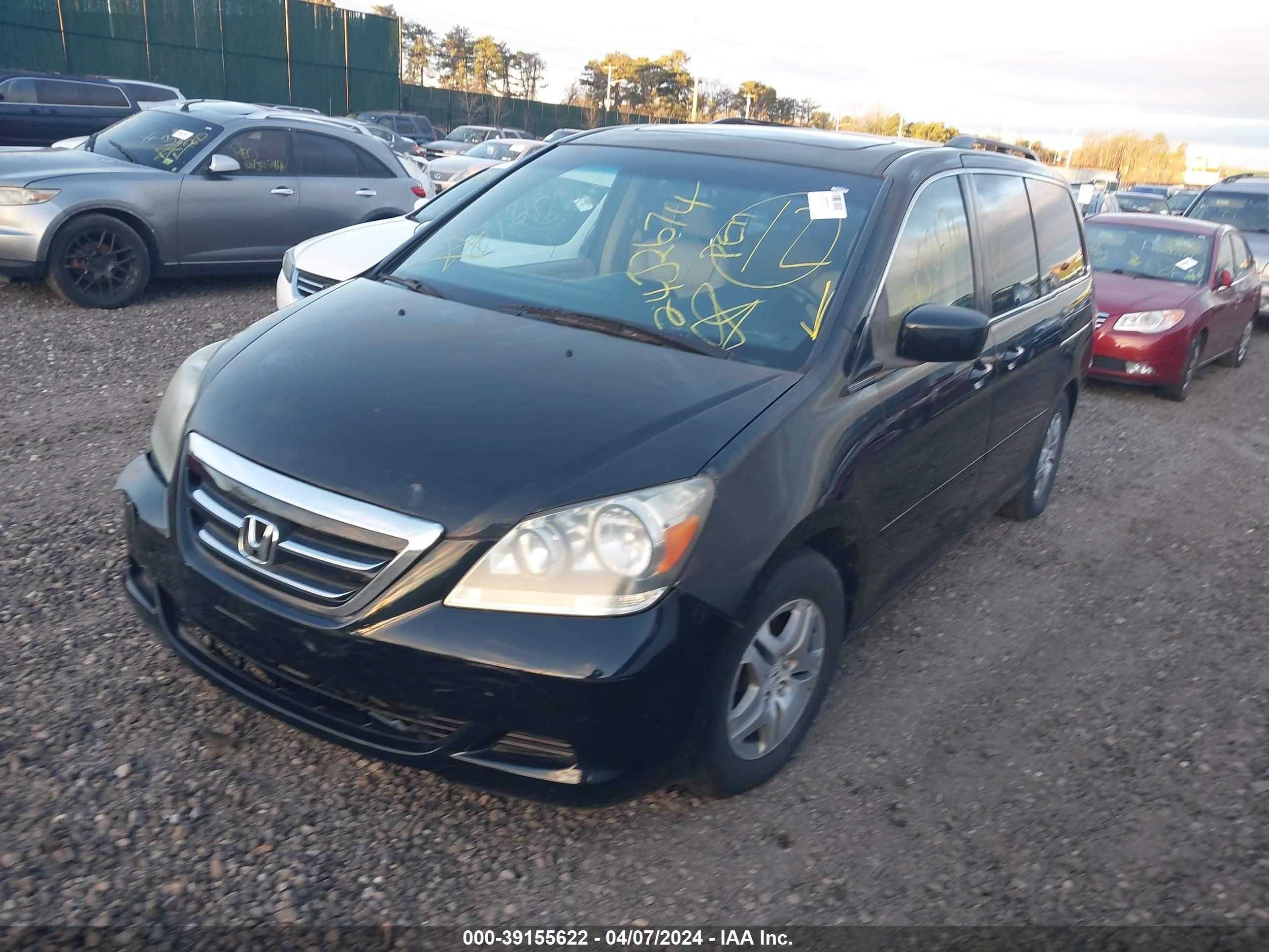 Photo 1 VIN: 5FNRL38757B026672 - HONDA ODYSSEY 